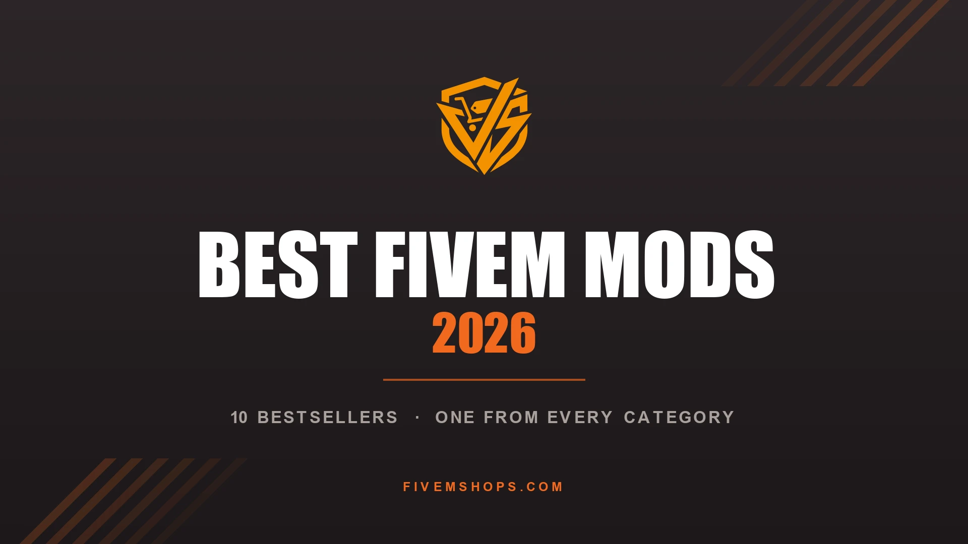 The best FiveM mods of 2026 shown across ten store categories