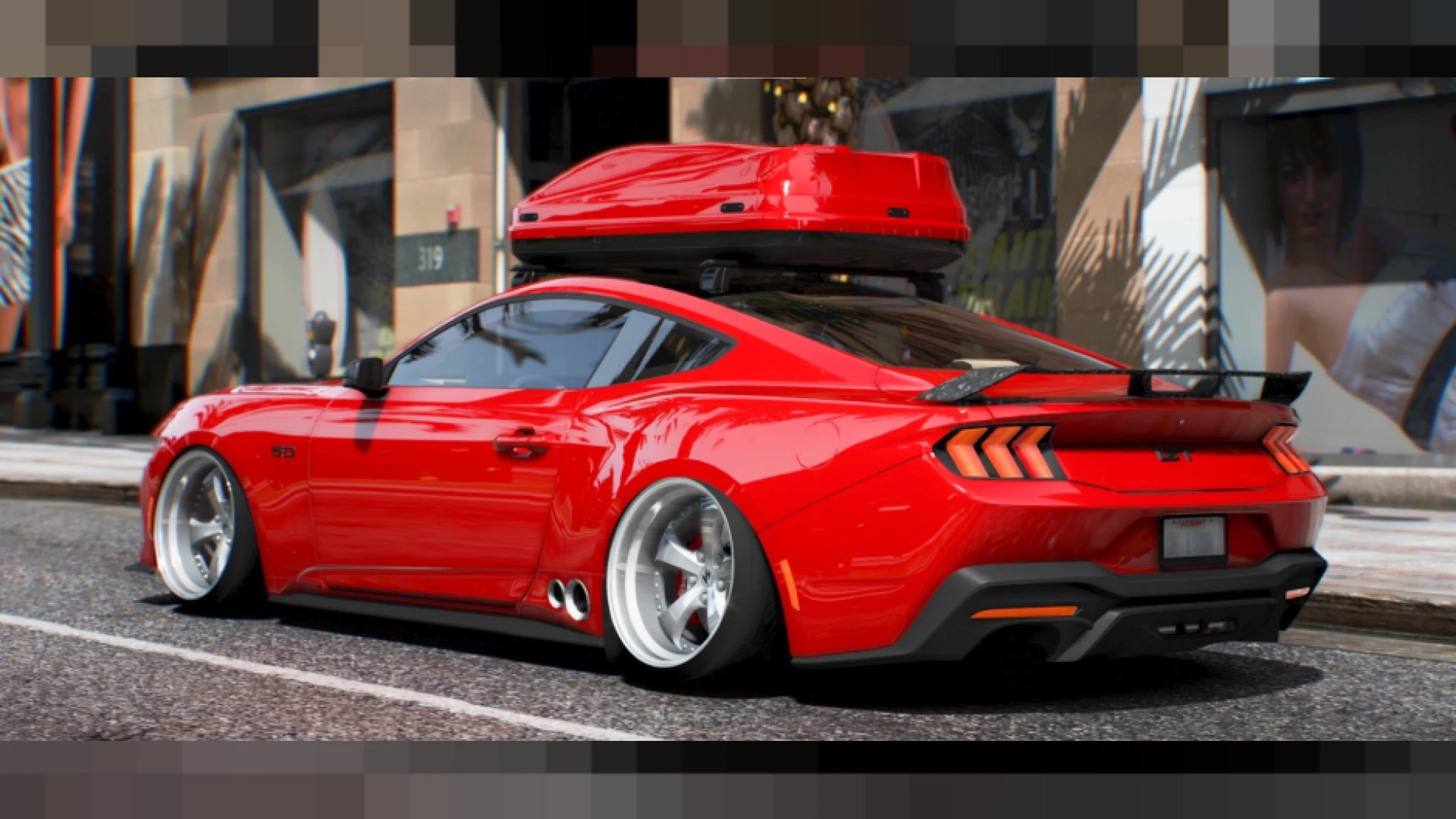 2024 Twin Turbo Mustang GT widebody for FiveM — view 2