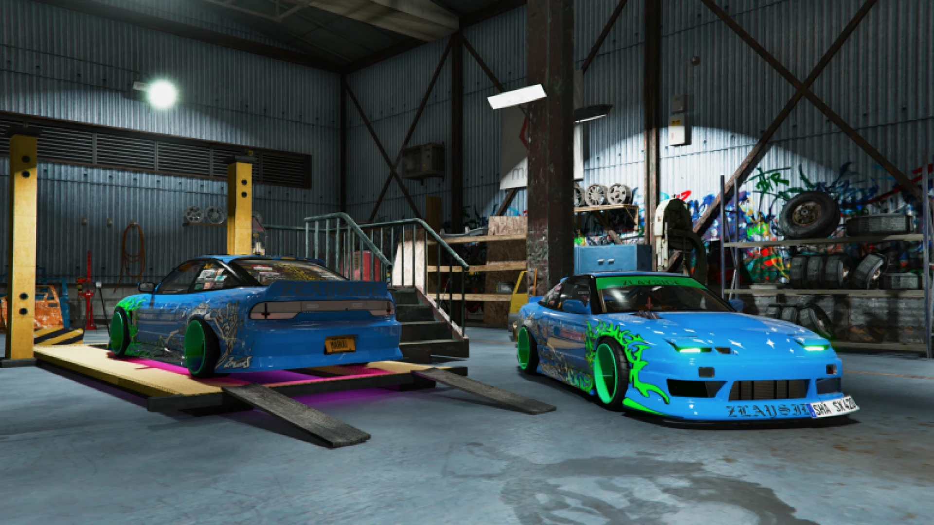 420X Sports Coupe FiveM car mod front three-quarter view