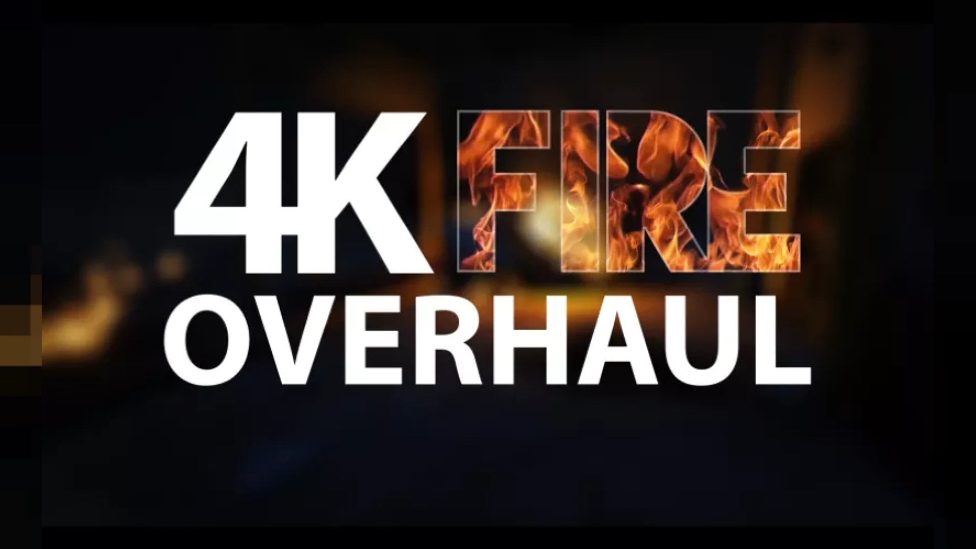 4K fire overhaul high-resolution flames engulfing a FiveM vehicle