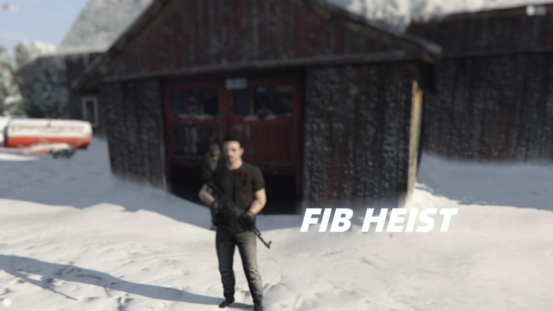 Advanced FIB heist crew breaching the FIB building interior in FiveM