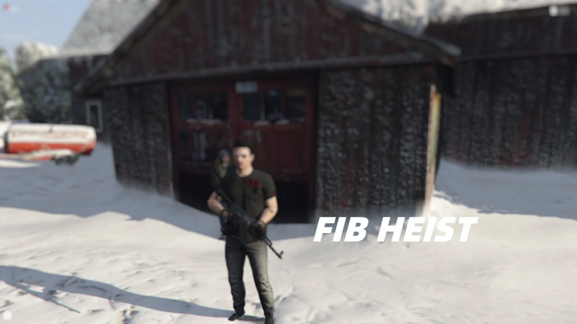 Advanced FIB heist crew breaching the FIB building interior in FiveM — view 2