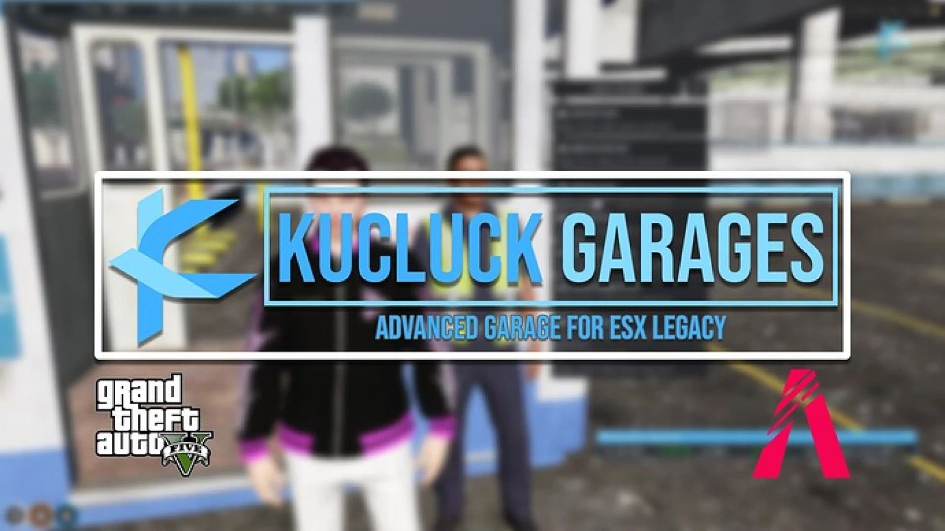 Advanced garage system vehicle menu in FiveM