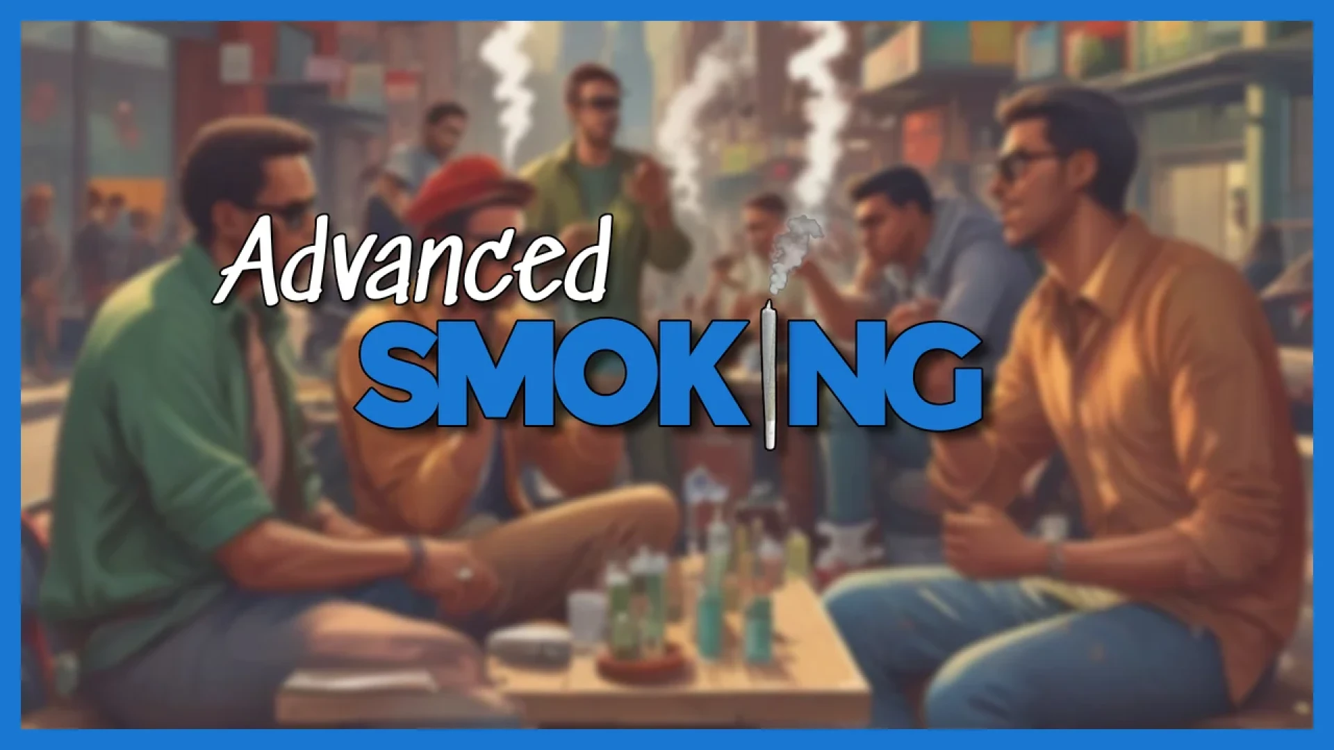 Advanced Smoking FiveM script — synced smoking with particles, sounds and animations