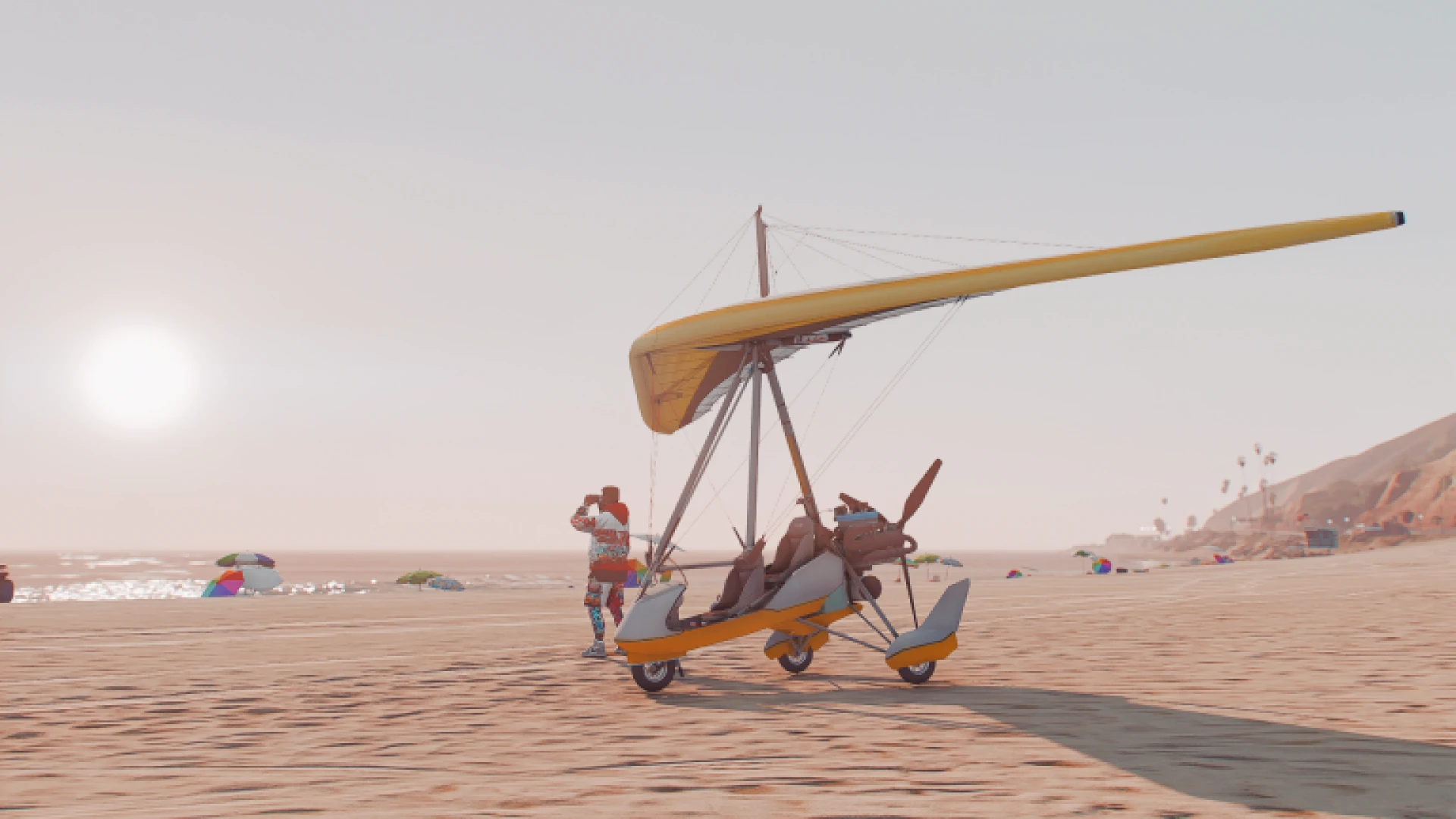 Air Trike ultralight flying aircraft for FiveM roleplay servers