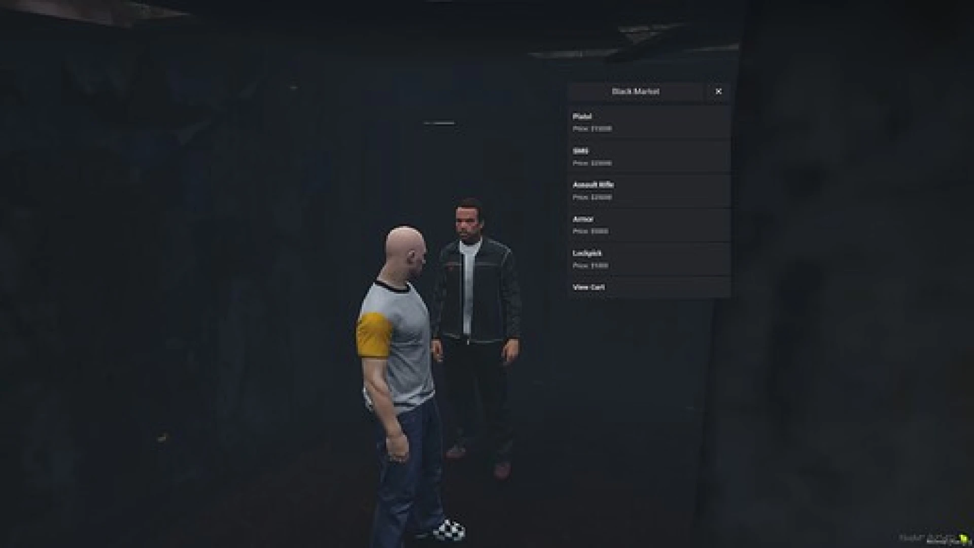 Airdrop black market system in FiveM with a supply crate and loot