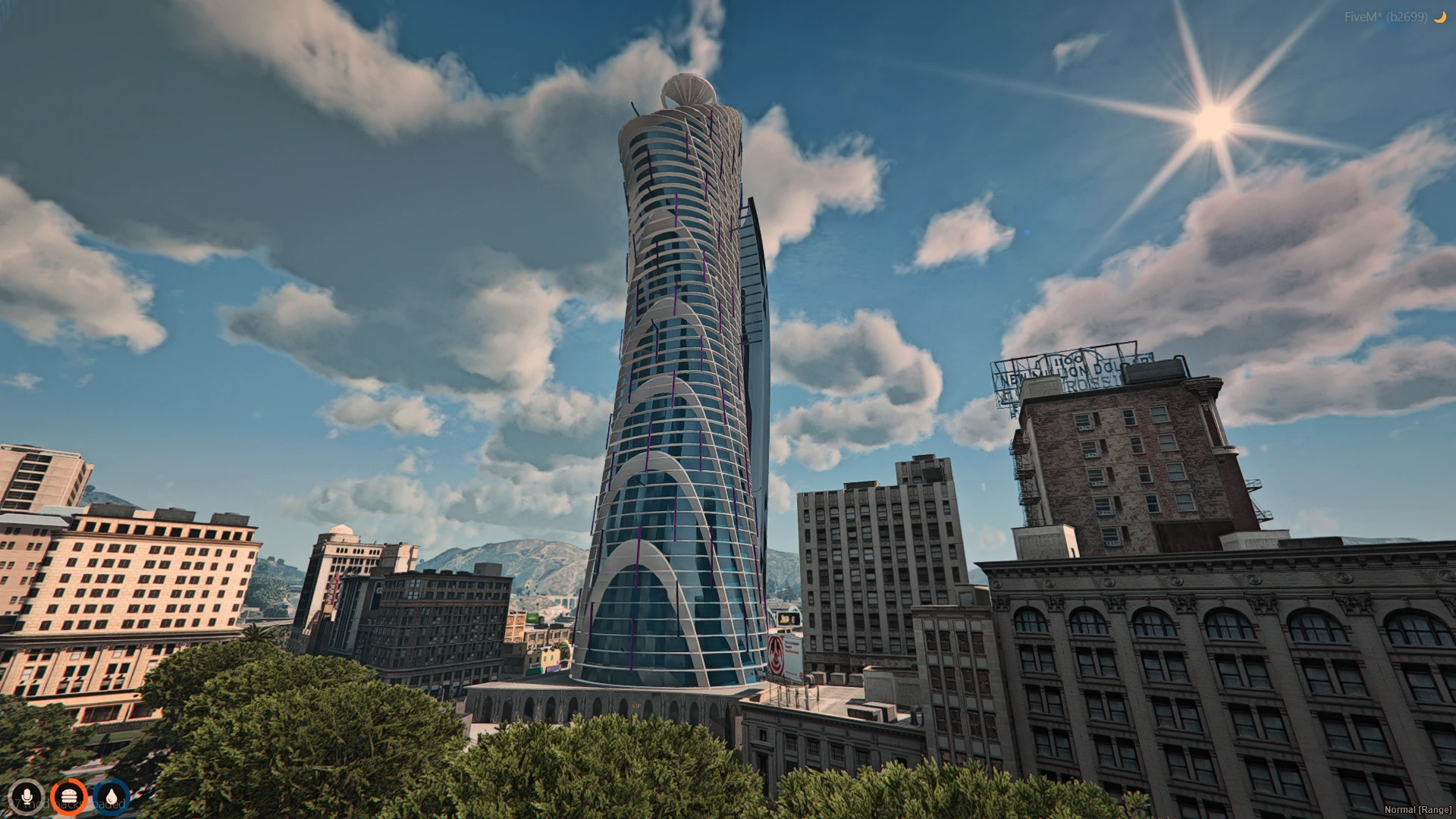 Al Hazm Tower VIP penthouse lounge with city views