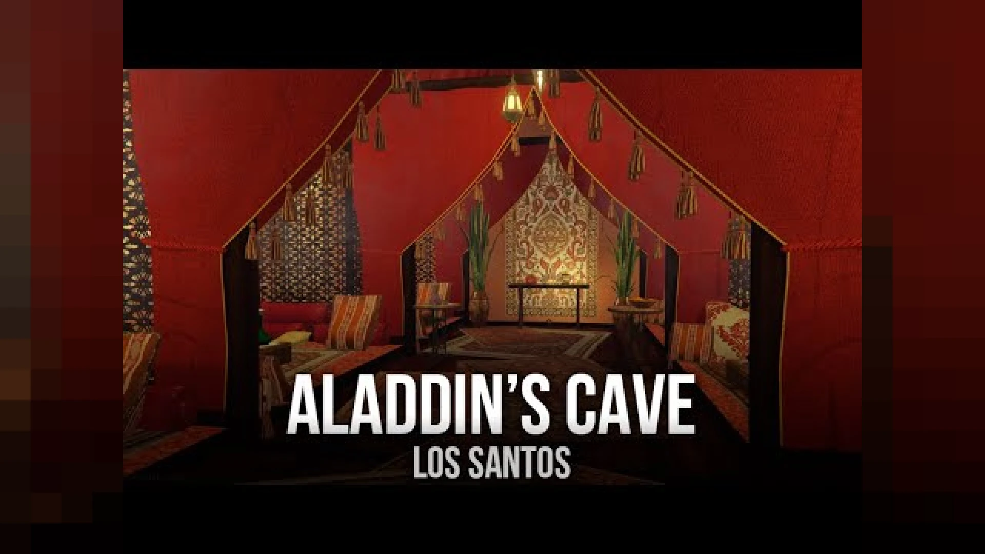 Aladdins Cave themed cave interior for FiveM