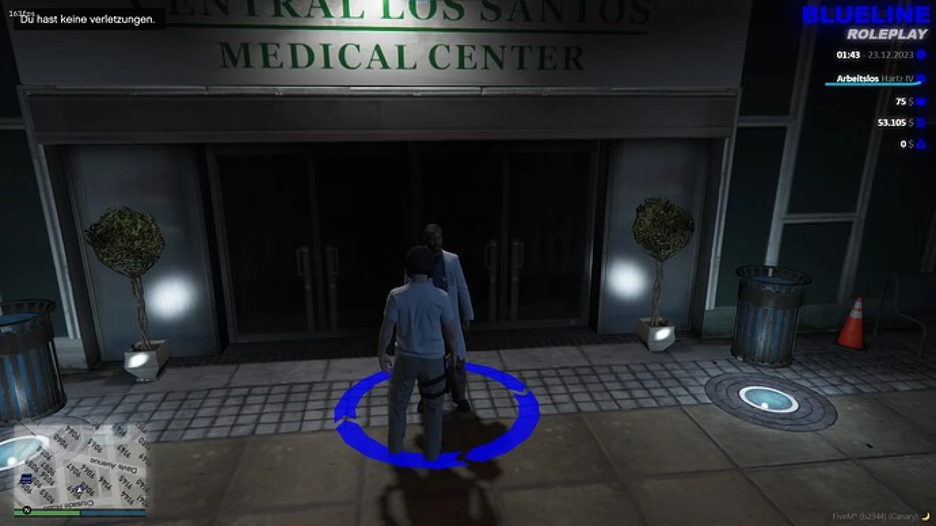 Revive station point inside a hospital in FiveM