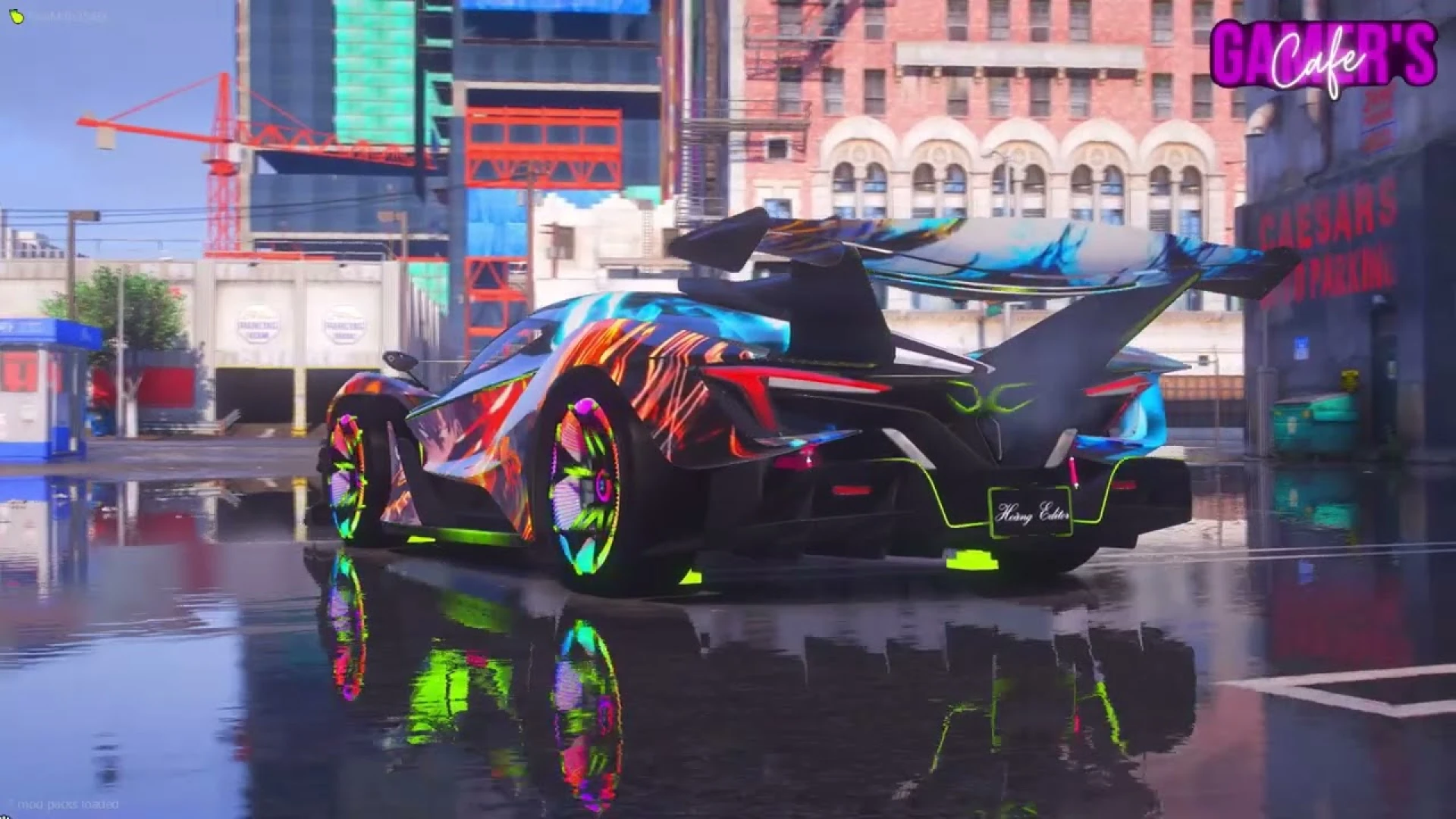 animated Aollo supercar FiveM vehicle shown in-game