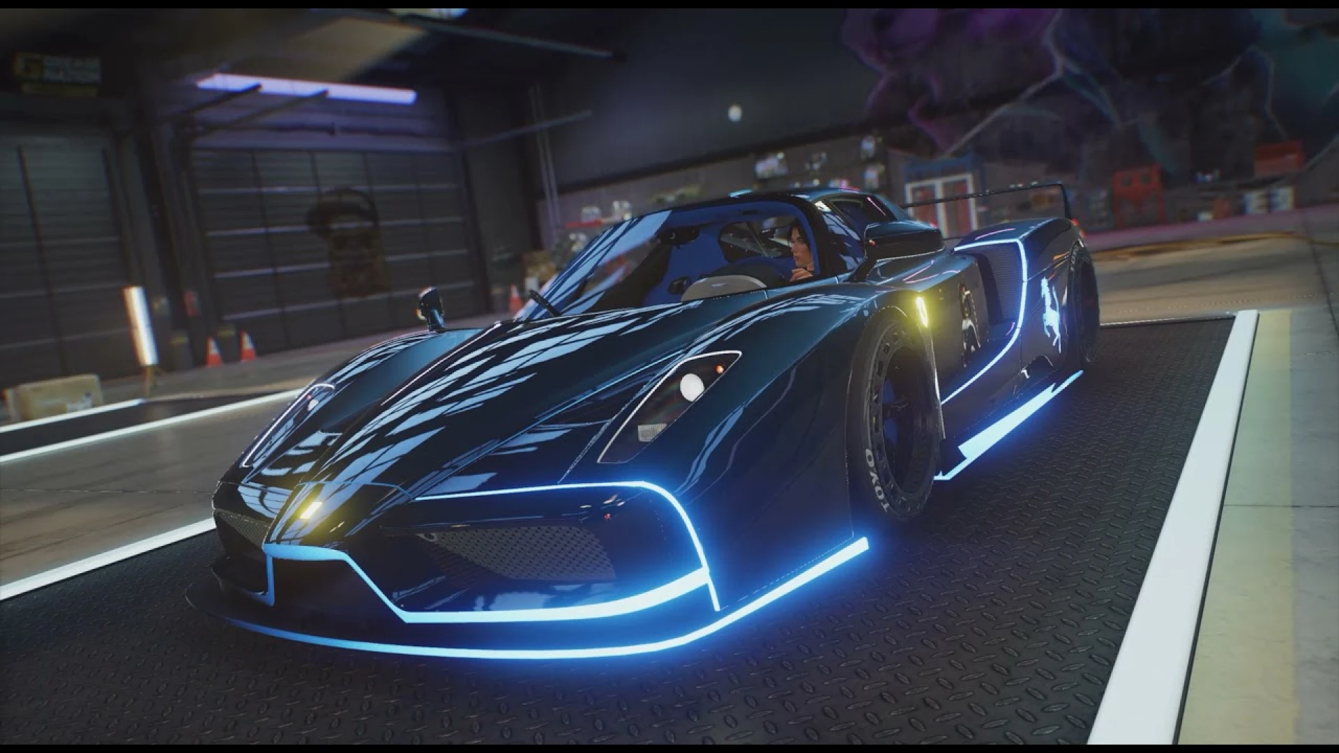 animated Ferrari Enzo FiveM vehicle shown in-game