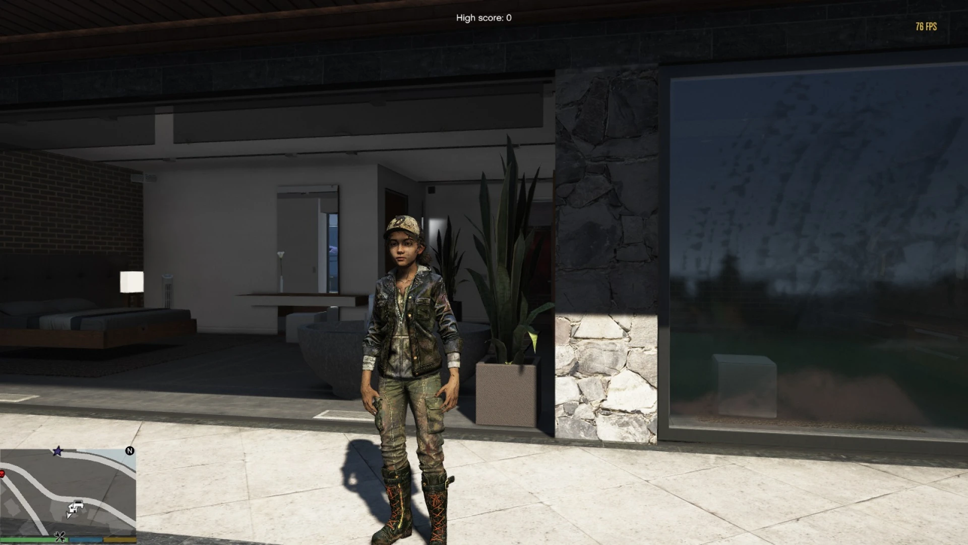 Post-apocalyptic kid ped weathered child survivor for FiveM