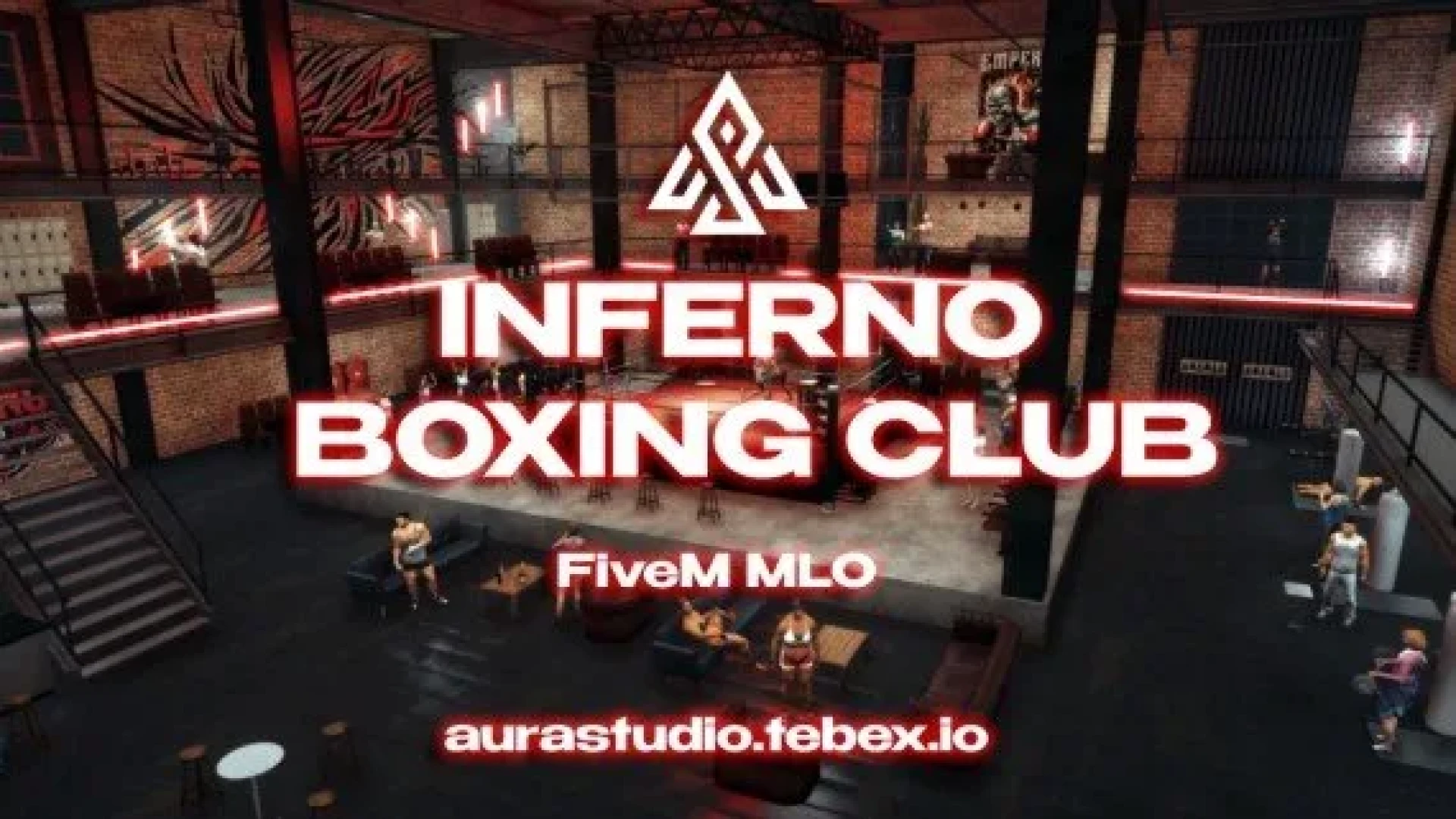 Inferno Box Club MLO neon nightclub floor in FiveM