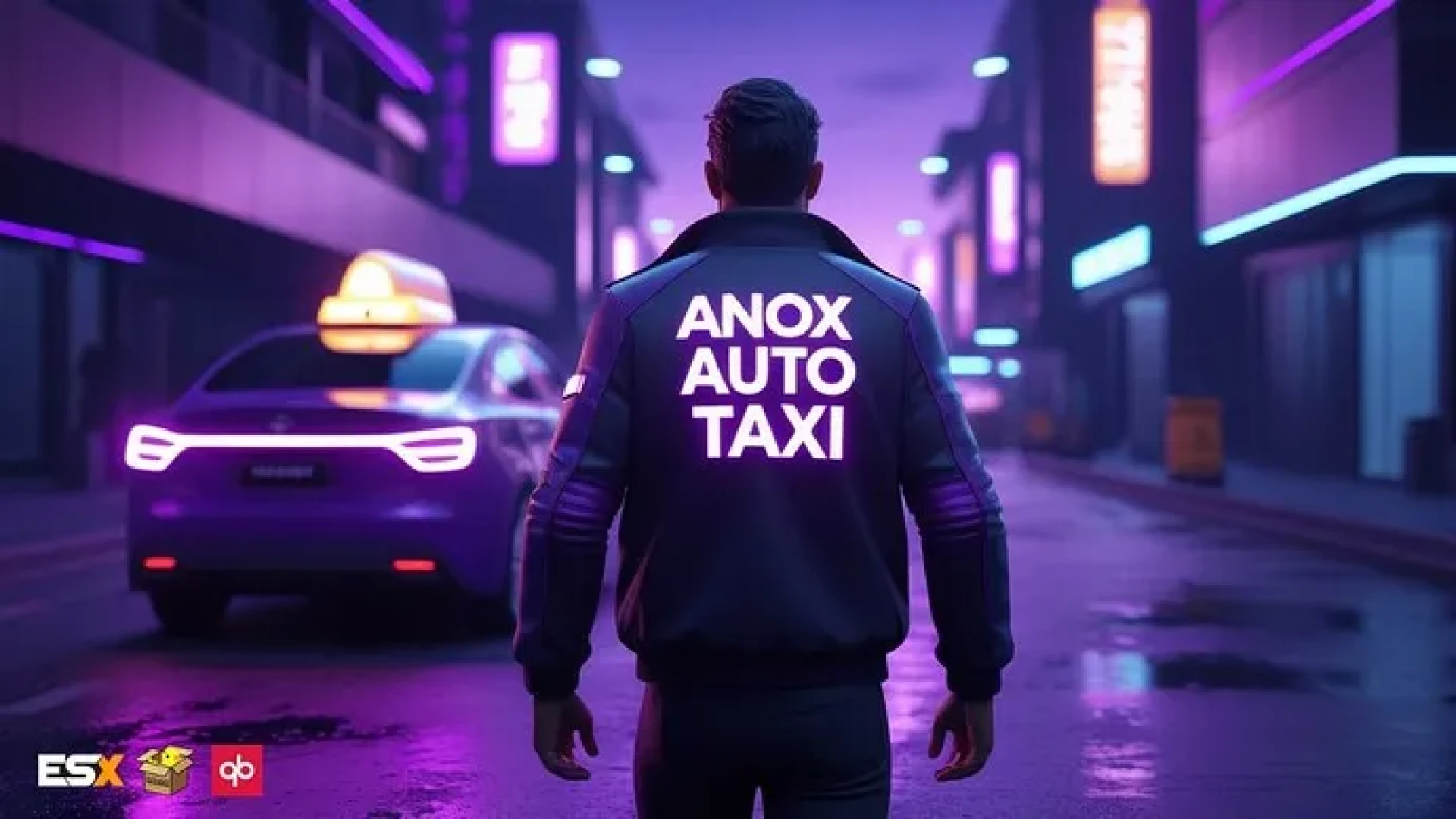 Automated Taxi FiveM script — calling an NPC-driven taxi