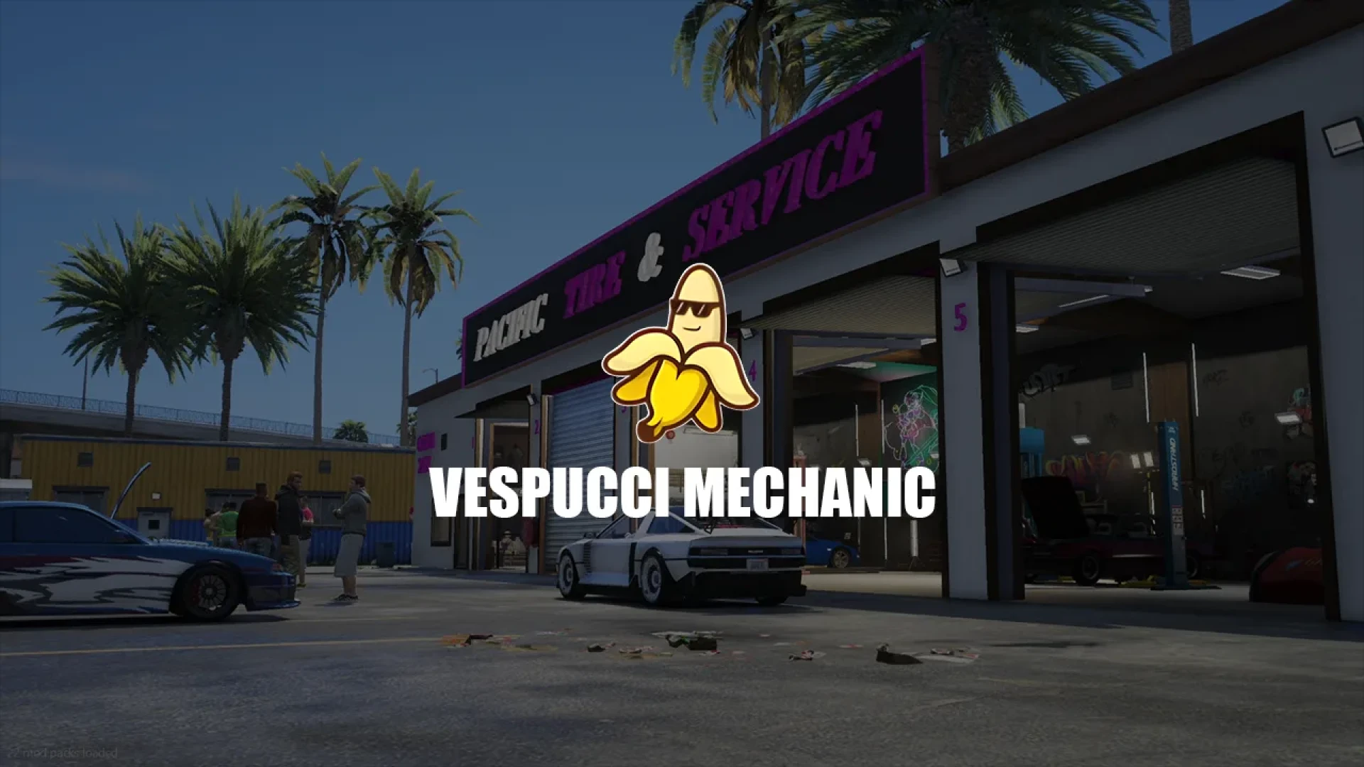 Vespucci mechanic MLO garage interior for FiveM