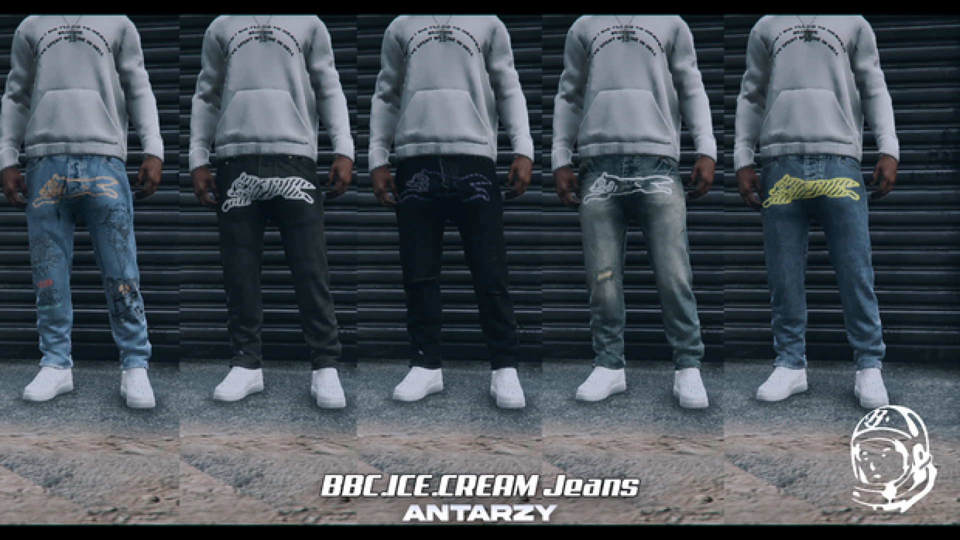 BBC jeans for FiveM MP male on a character