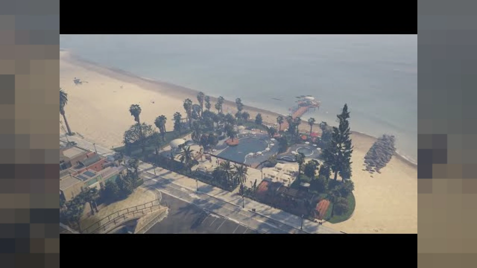Beach Club MLO pool bar and dance area in a FiveM server