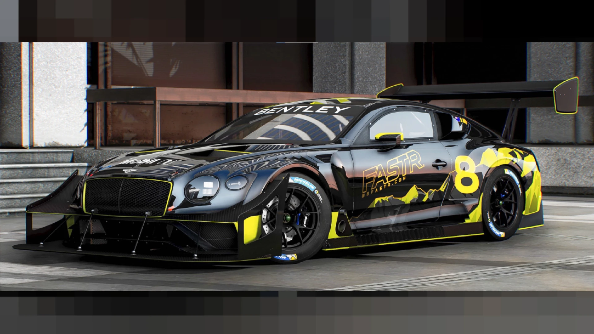 Bentley Continental GT3 Pikes Peak race car for FiveM