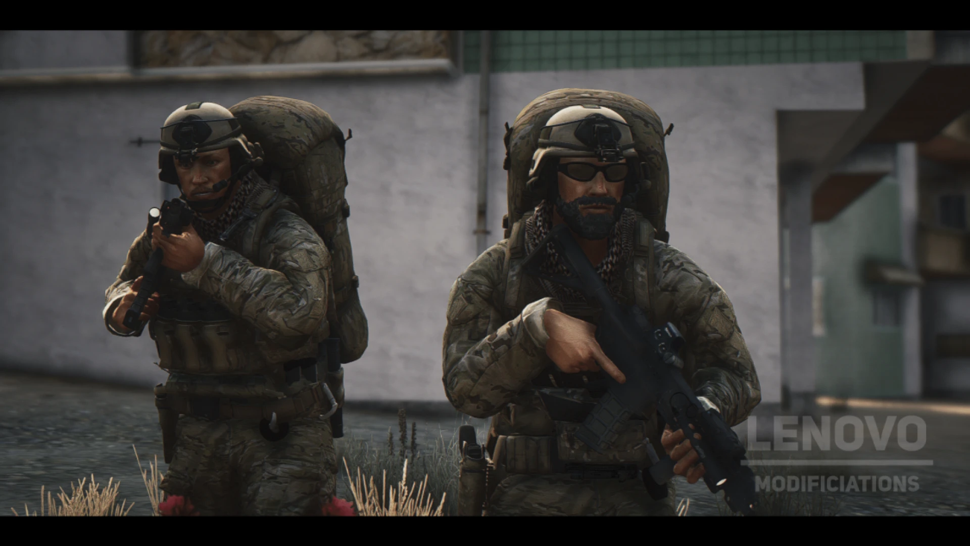 Bergen Military Backpack rucksack on MP male ped in FiveM