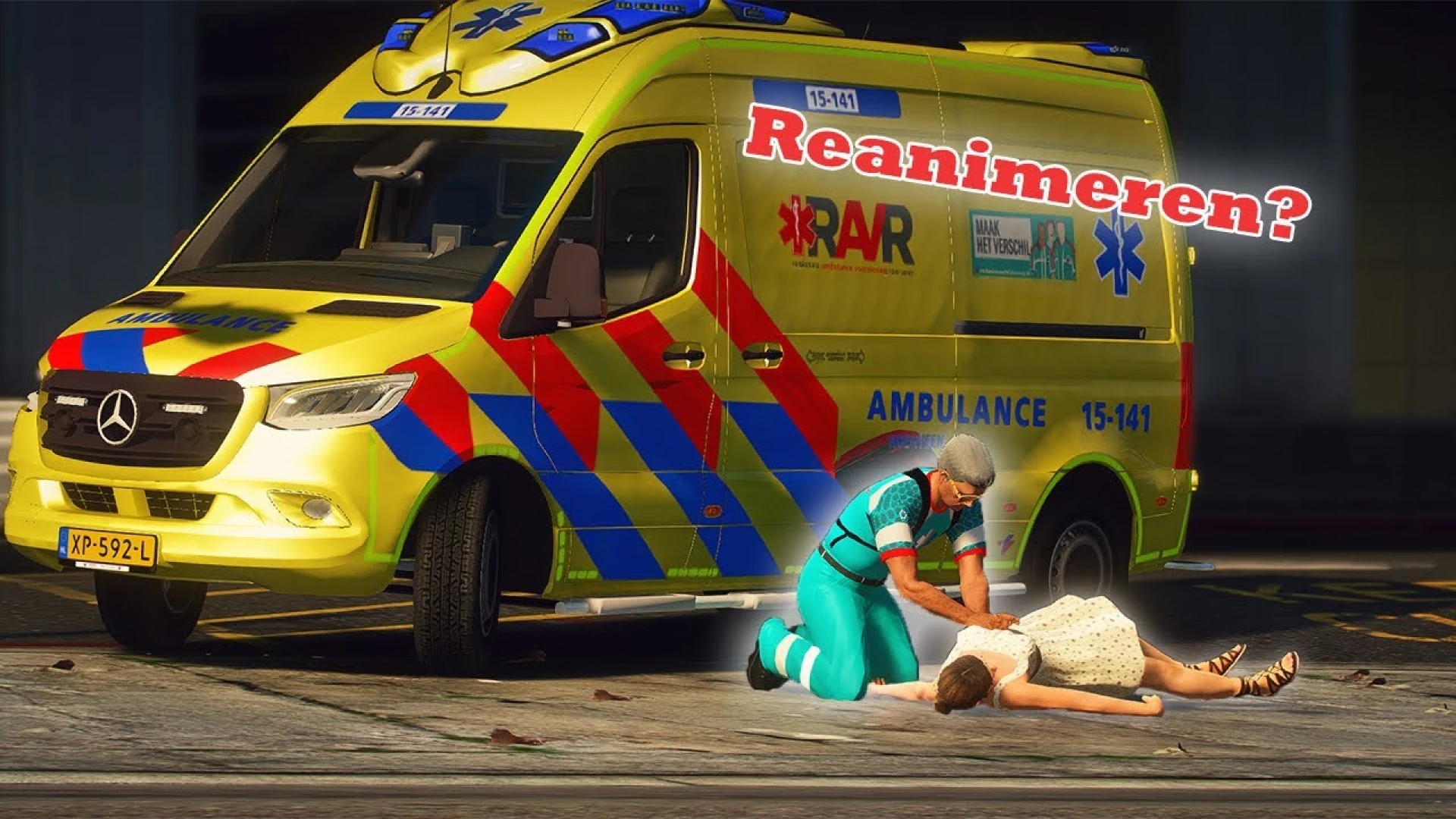 ambulance job script preview for FiveM roleplay