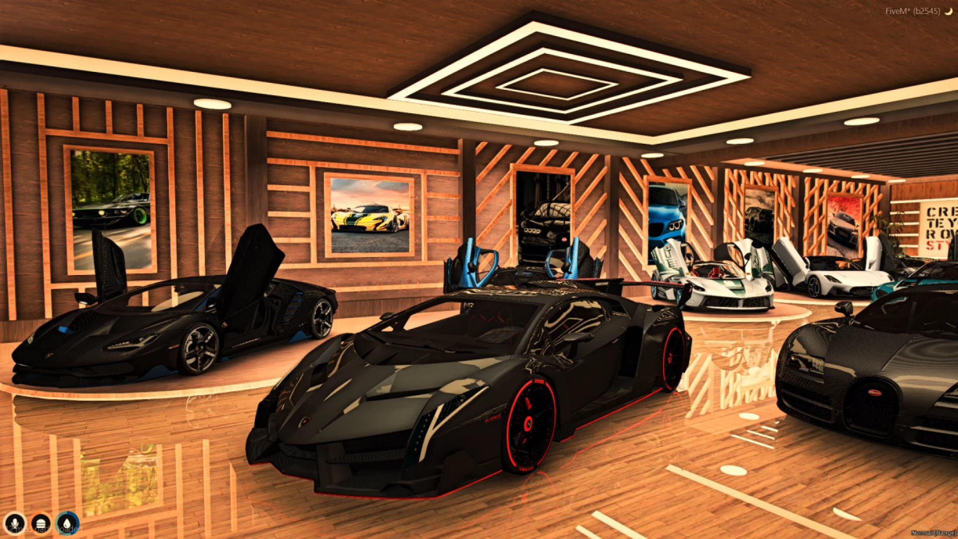 Luxury autos dealership MLO showroom for FiveM