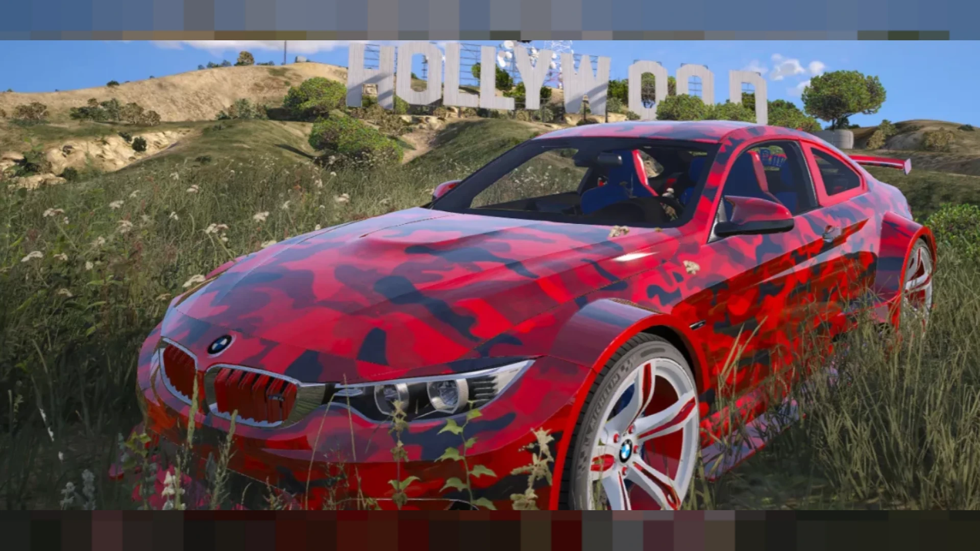 BMW F82 M4 animated lights FiveM add-on coupe