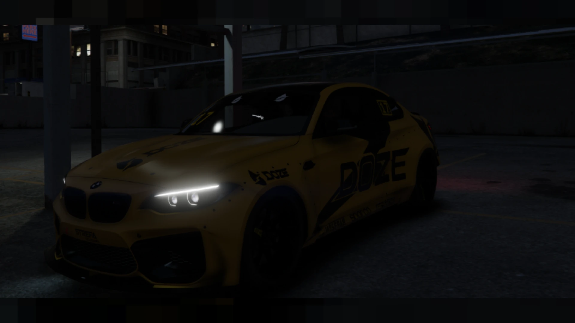 BMW M2 Doze drift FiveM add-on tuned car