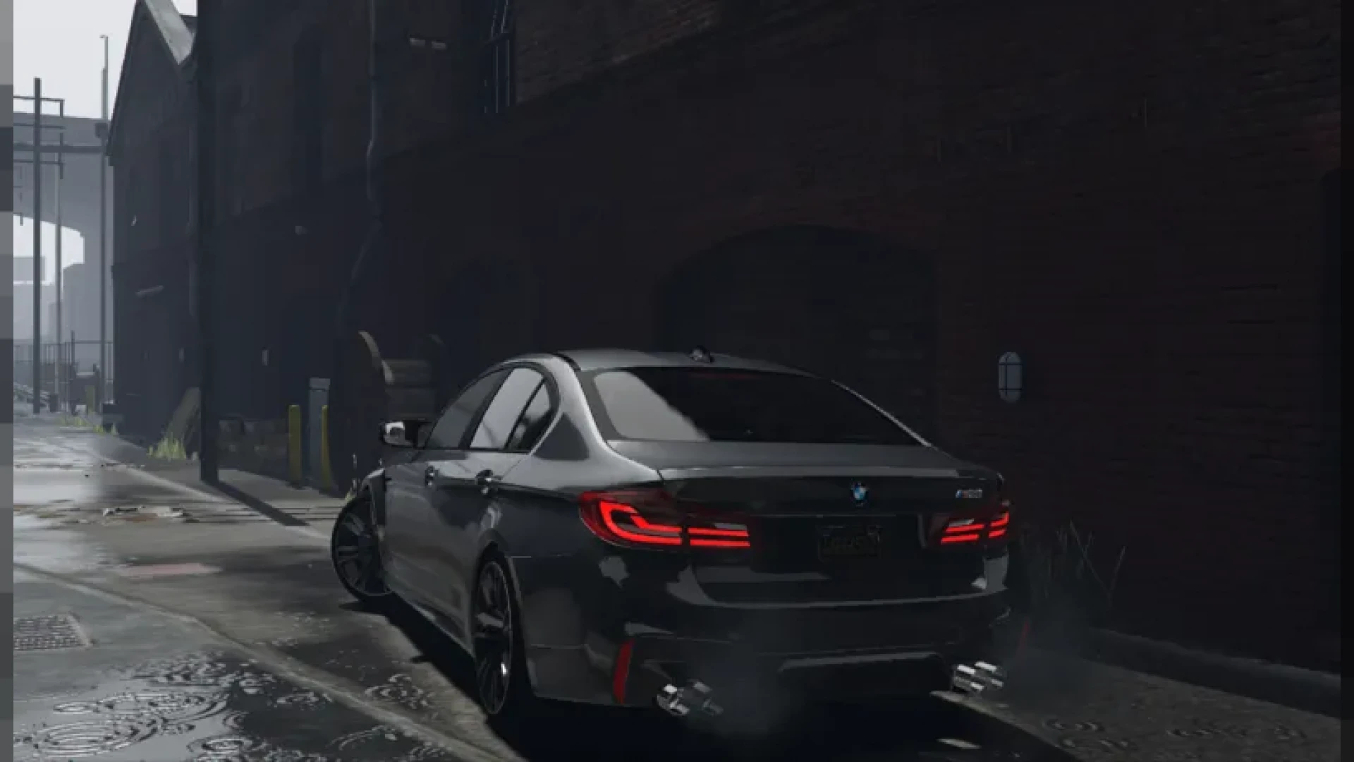 BMW M5 F90 sports sedan FiveM add-on