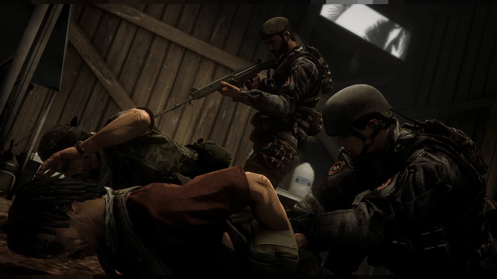 Brazilian gangs EUP outfits shown on FiveM BOPE and gang characters — view 2