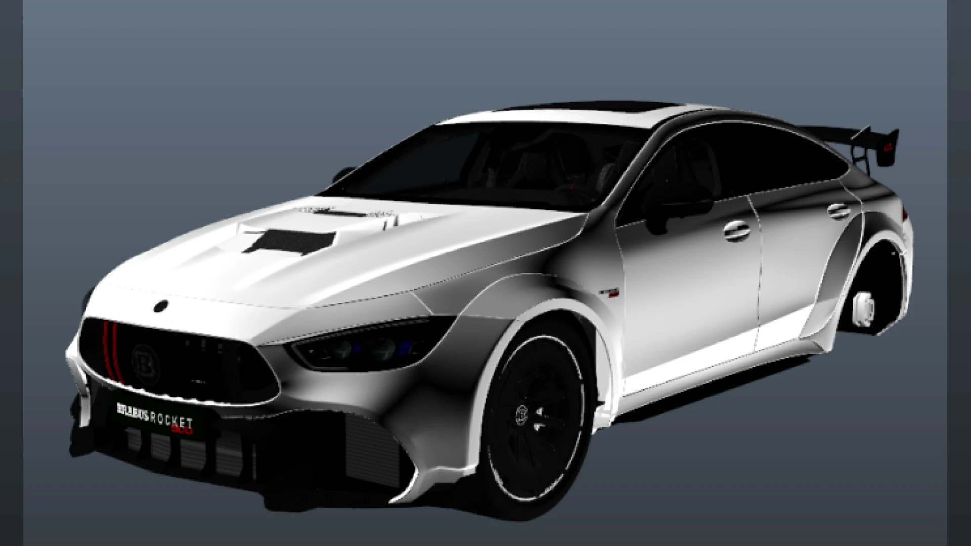 Brabus Rocket GT900 widebody super-GT for FiveM