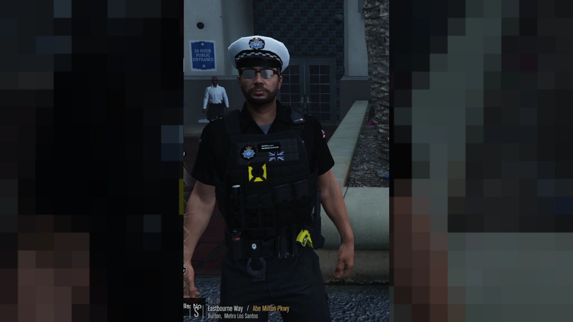 British vests EUP worn by a police character in FiveM — view 2