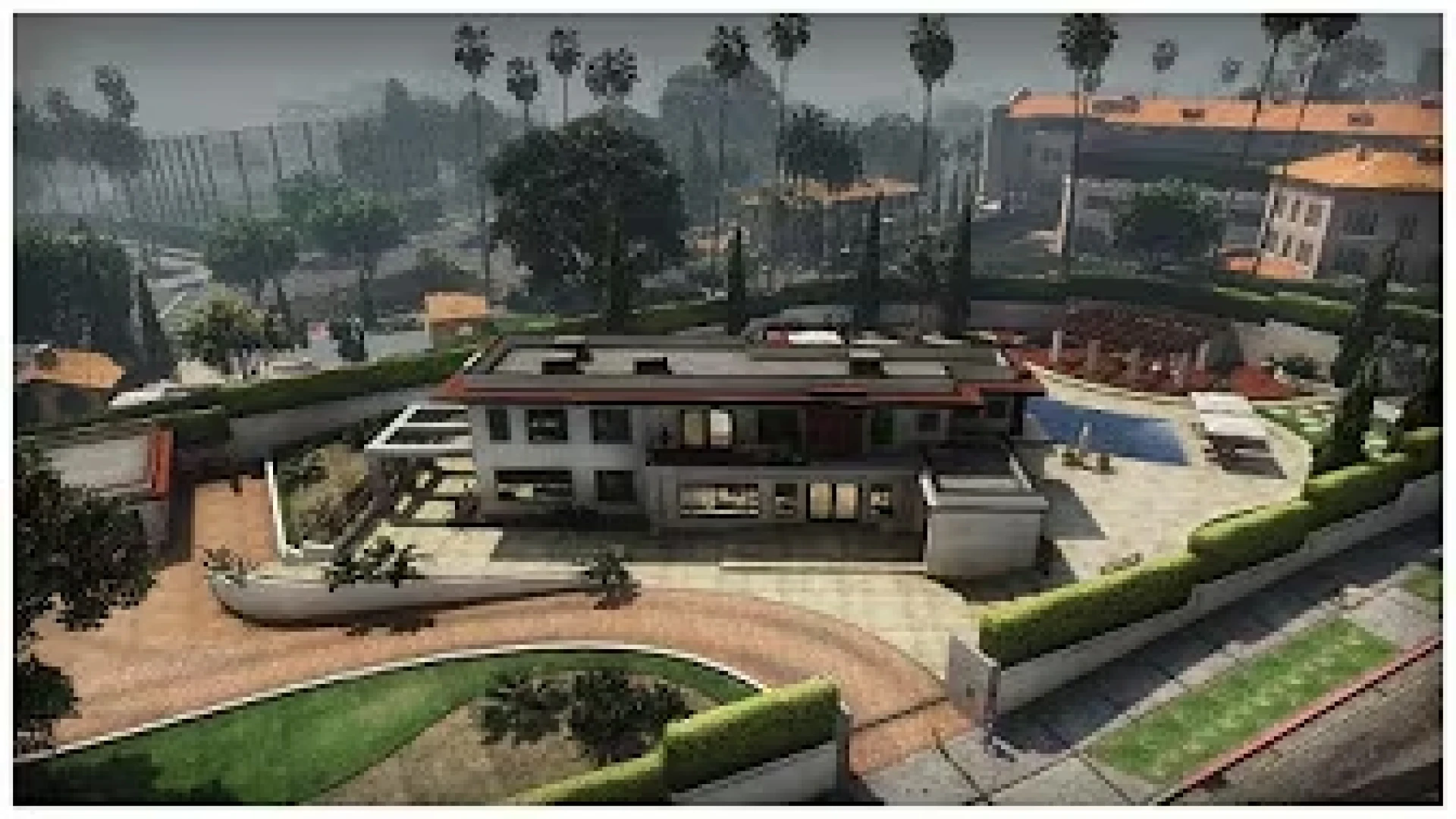 Brofx mansion maps luxury villa interior in FiveM — view 2