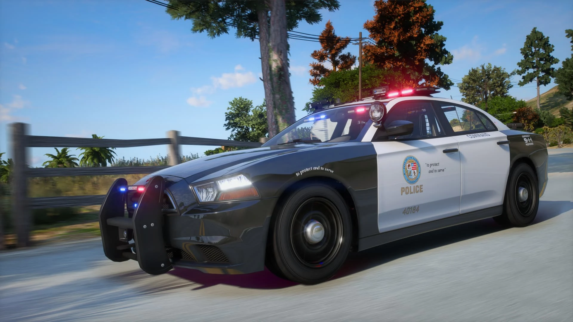 Buffalo ST Interceptor lore-friendly FiveM police sedan