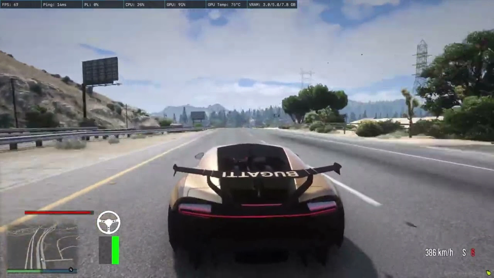 Bugatti Chiron sound preview for FiveM — Bugatti Chiron Pur Sport W16 Sound