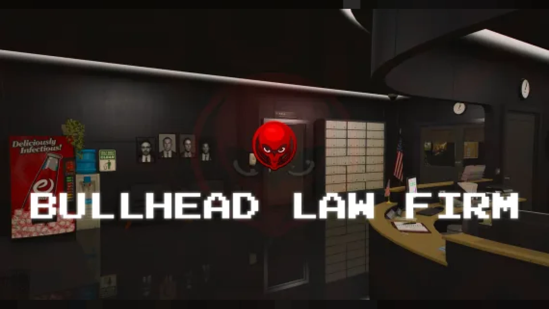 Law firm mlo lobby and attorney offices interior in FiveM