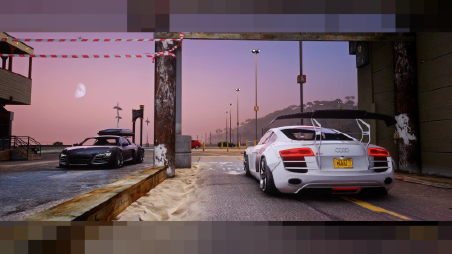 Bunny FiveM car custom show build parked in Los Santos