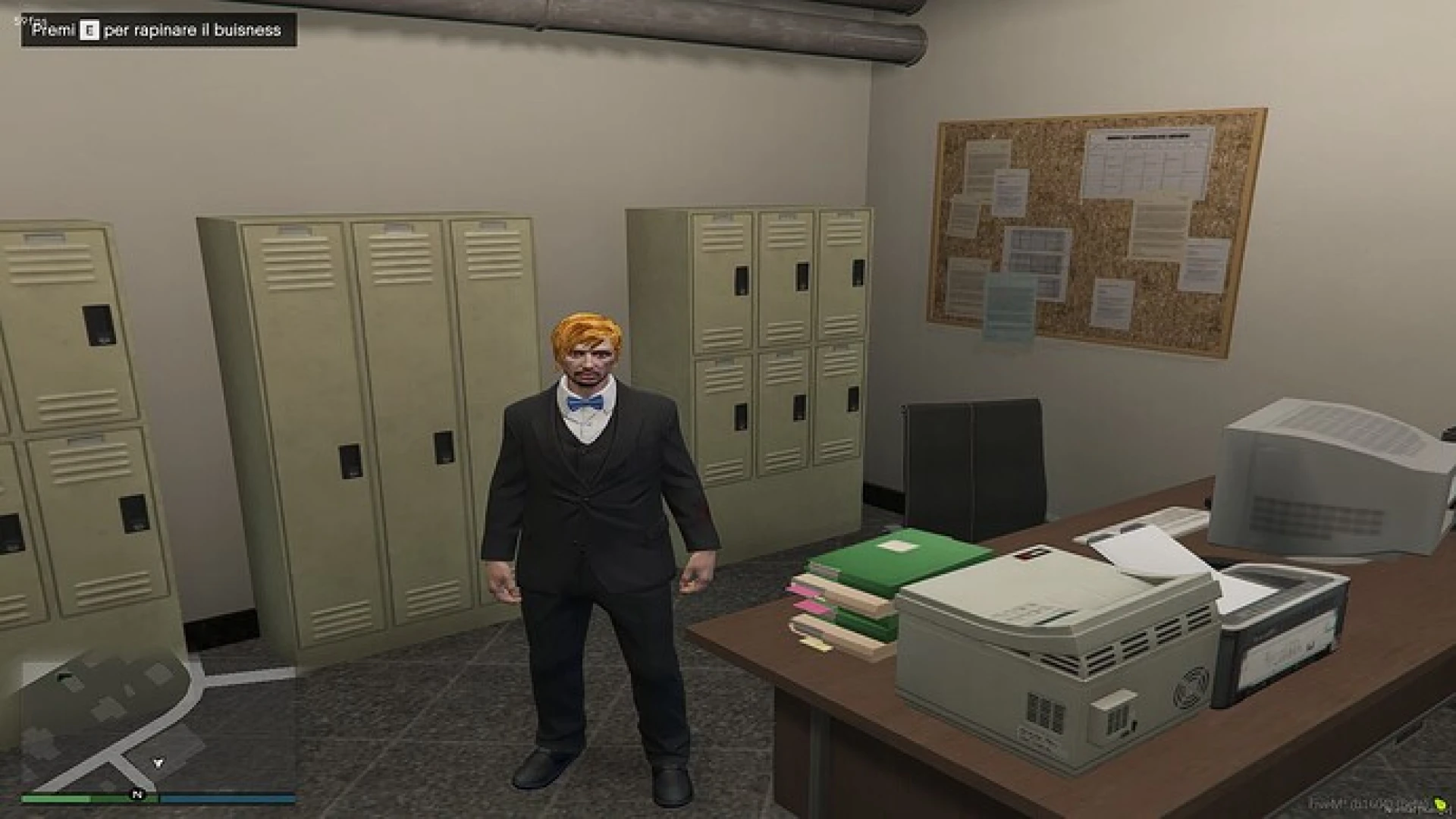 Business robbery script holding up a store in FiveM