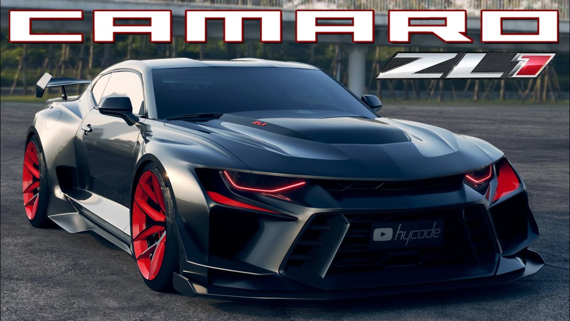 Camaro ZL1 Hycade widebody FiveM add-on muscle car