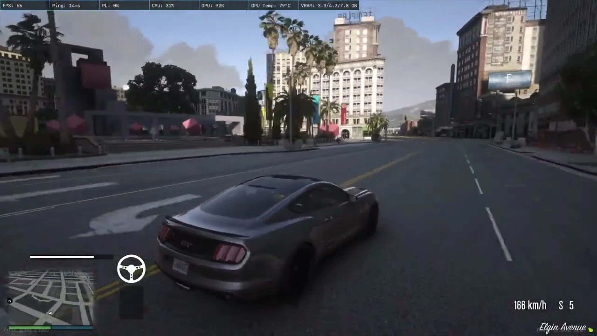 Mustang V8 sound preview for FiveM — Cammed Mustang 5.0L V8 Sound