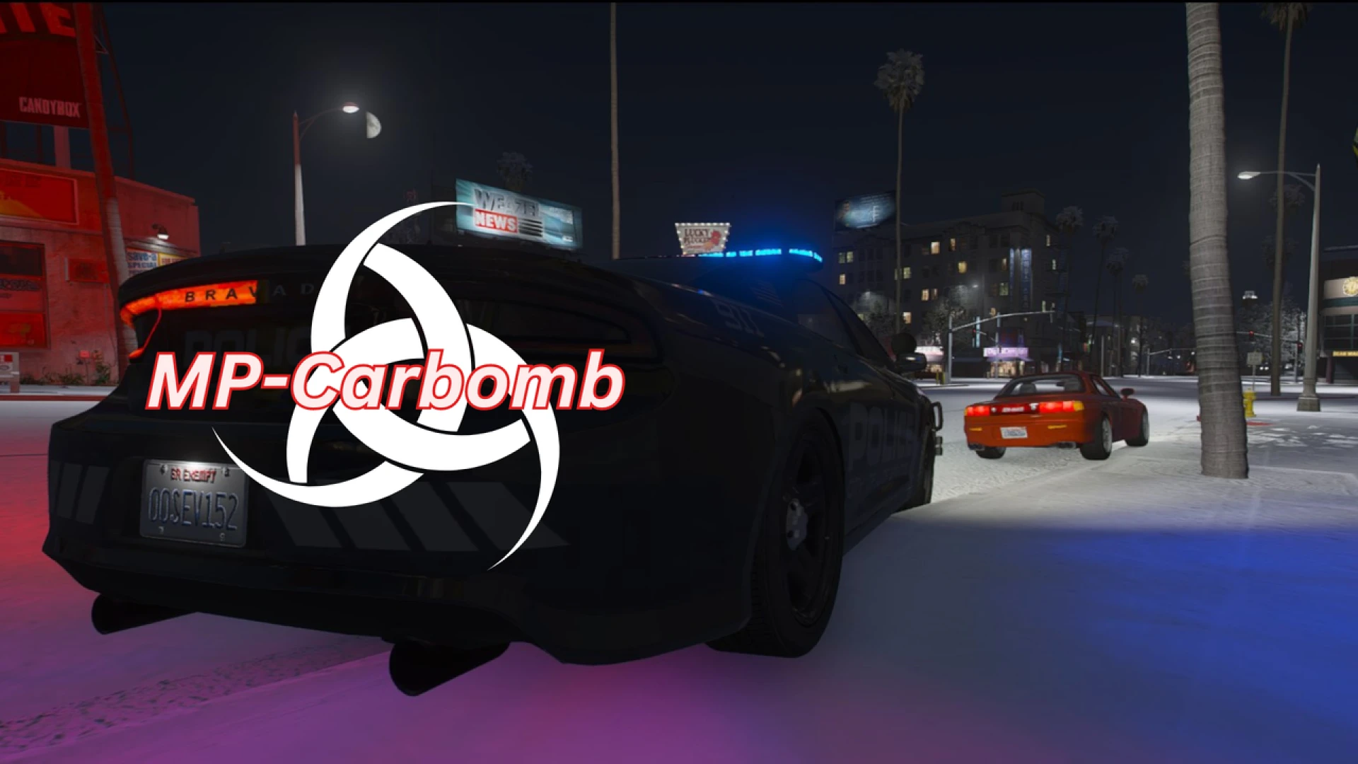 Car Bomb FiveM script — planting a car bomb under a vehicle