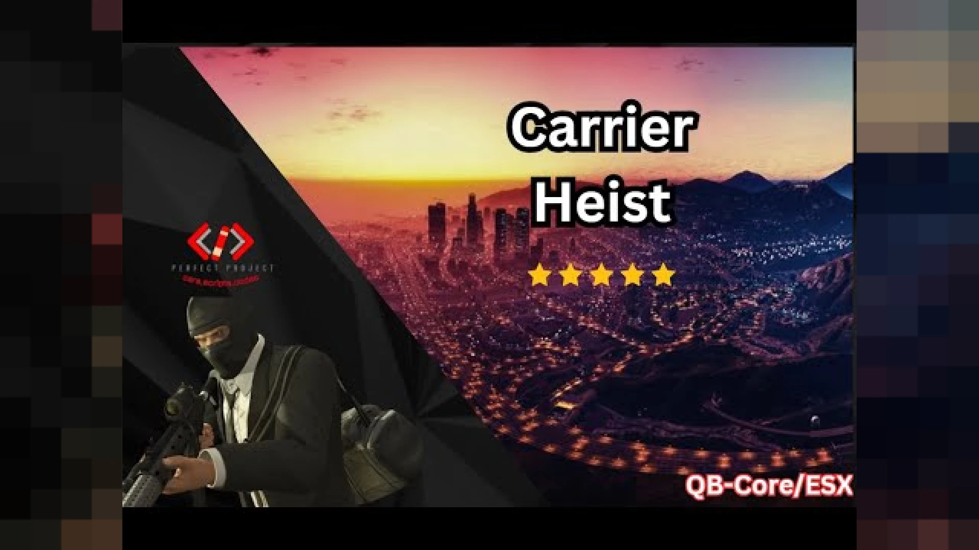 Carrier Heist FiveM script preview screenshot
