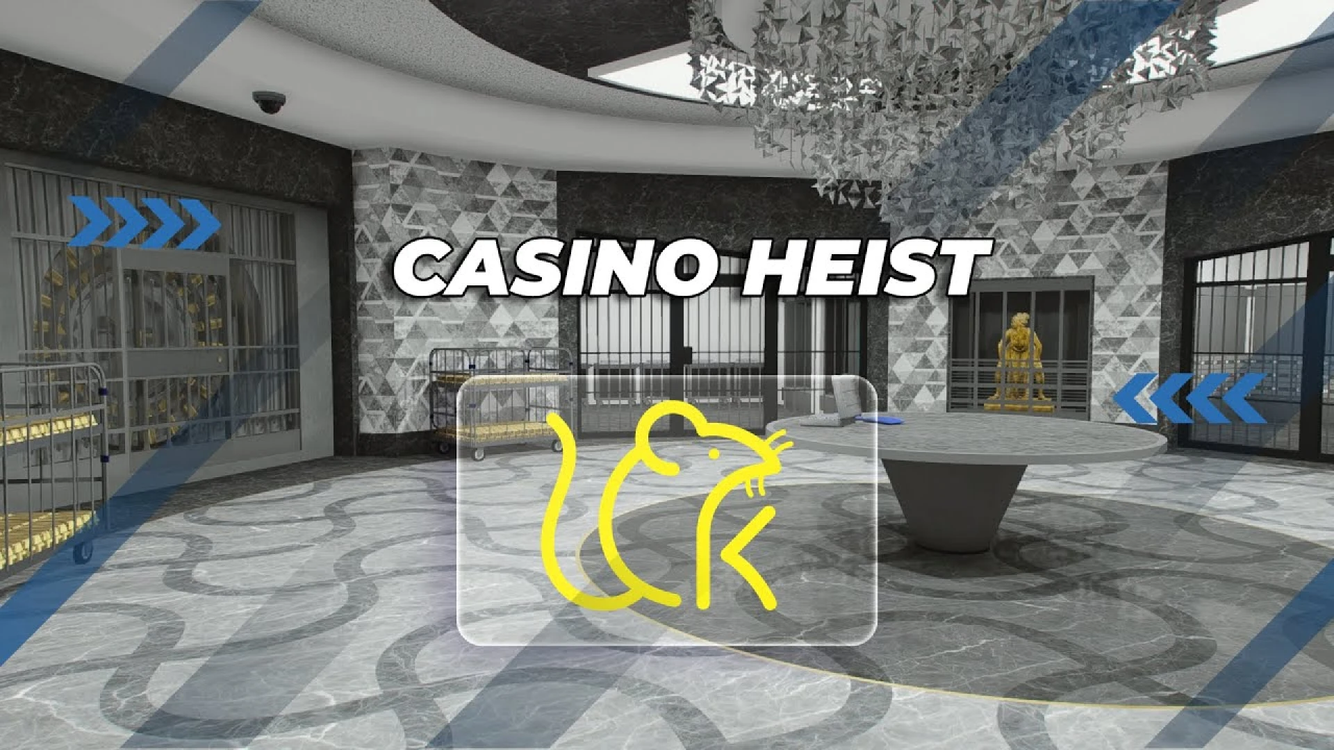 Casino Heist FiveM robbery — crew cracking the casino vault