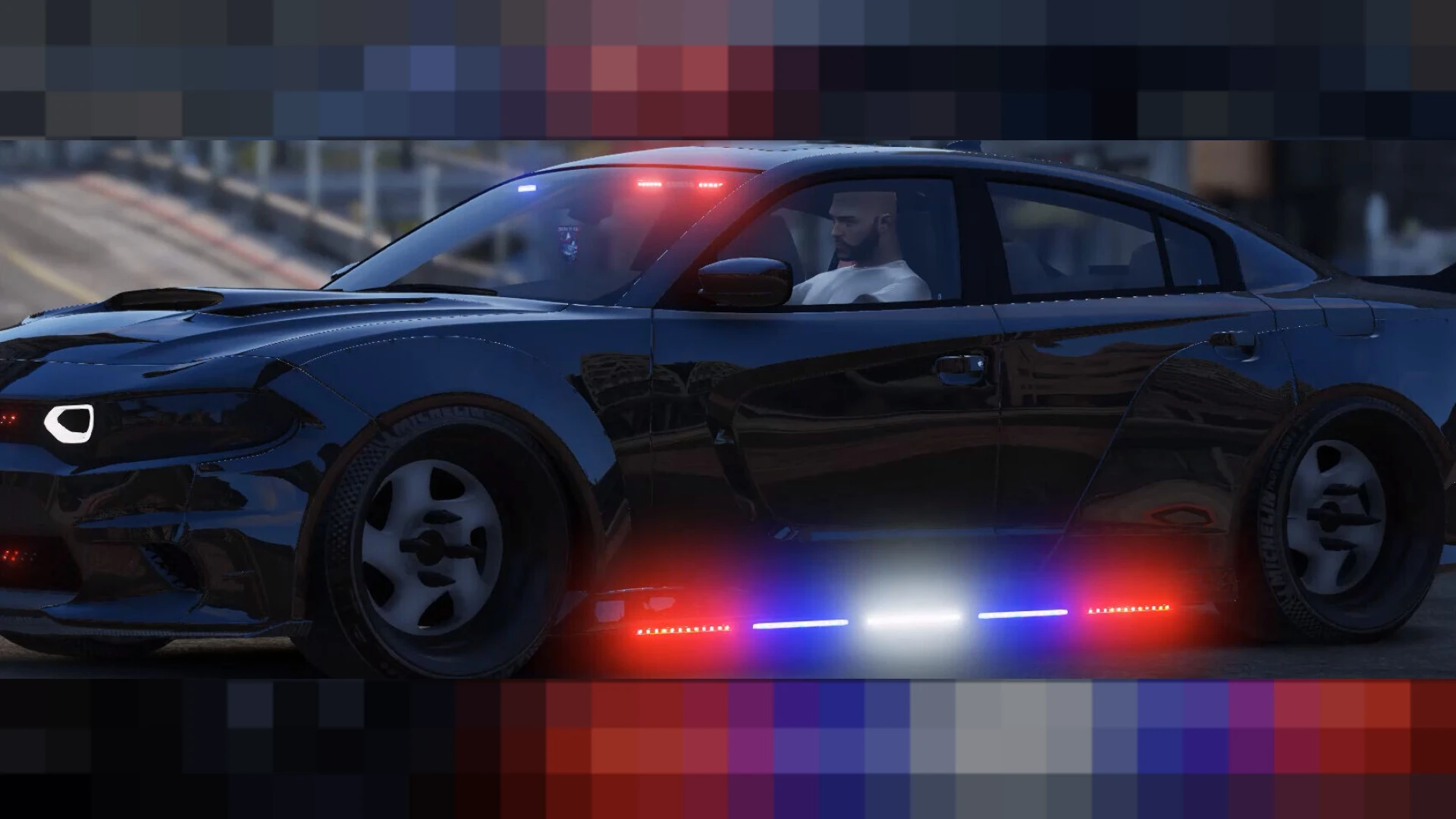 Charger Hellcat Widebody FiveM police pursuit car