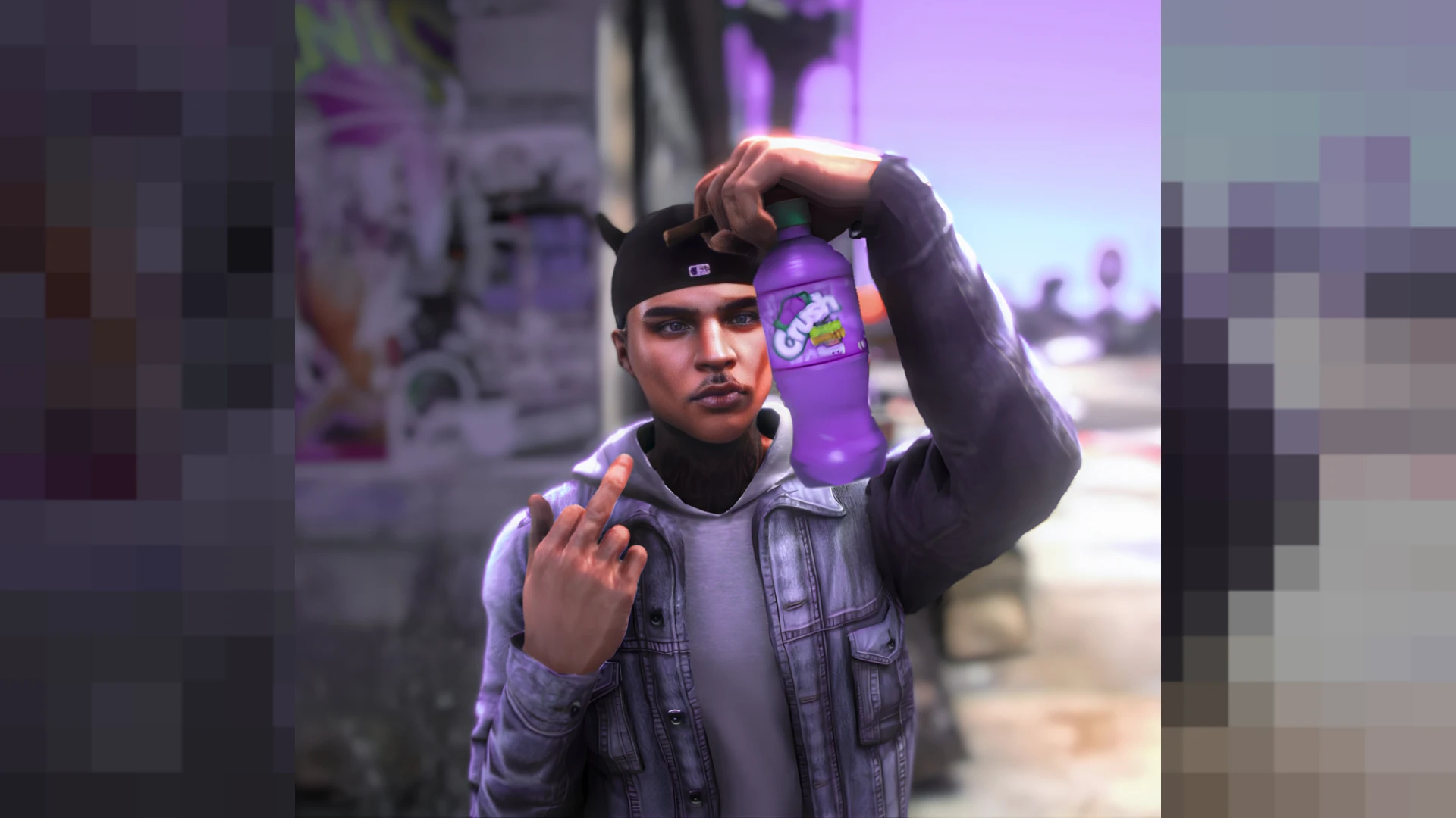 Chub skin for MP Male shown on a FiveM freemode character body — view 2