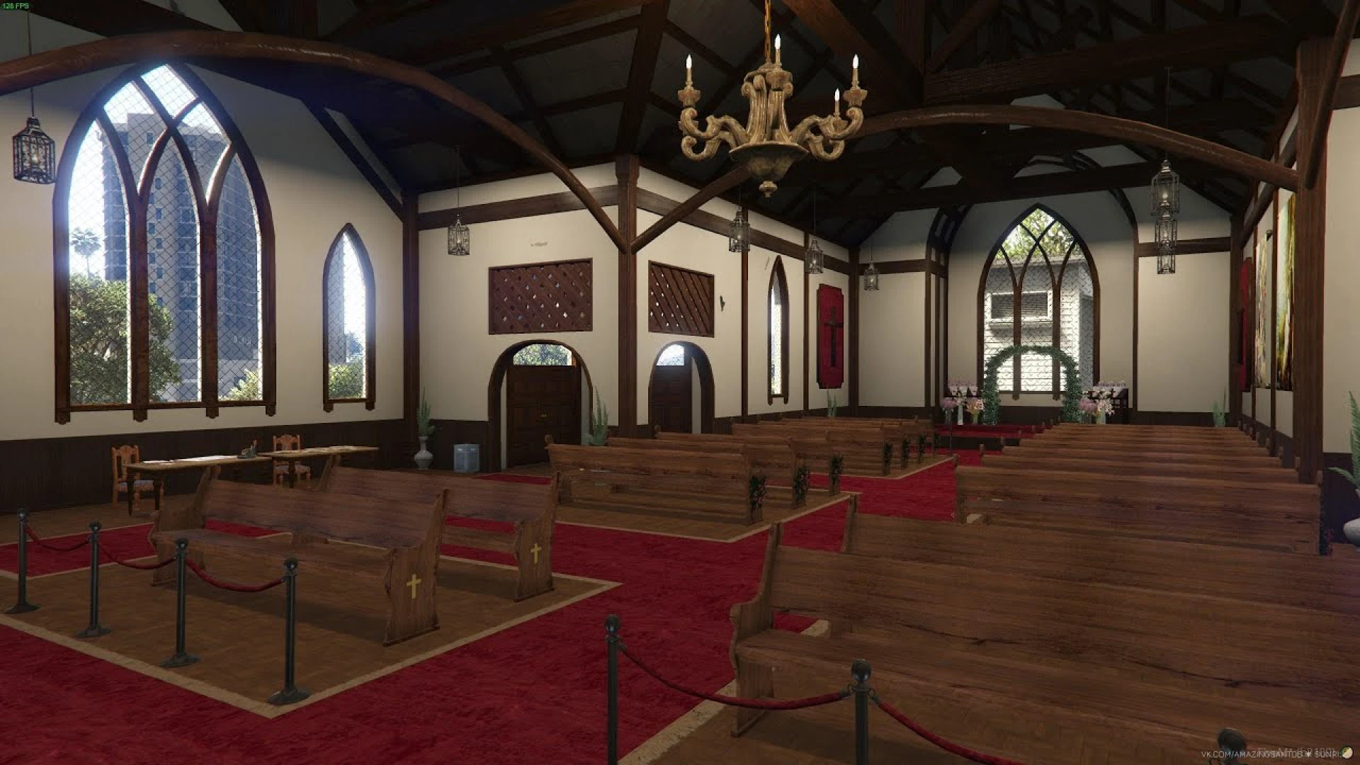 church MLO interior MLO for FiveM