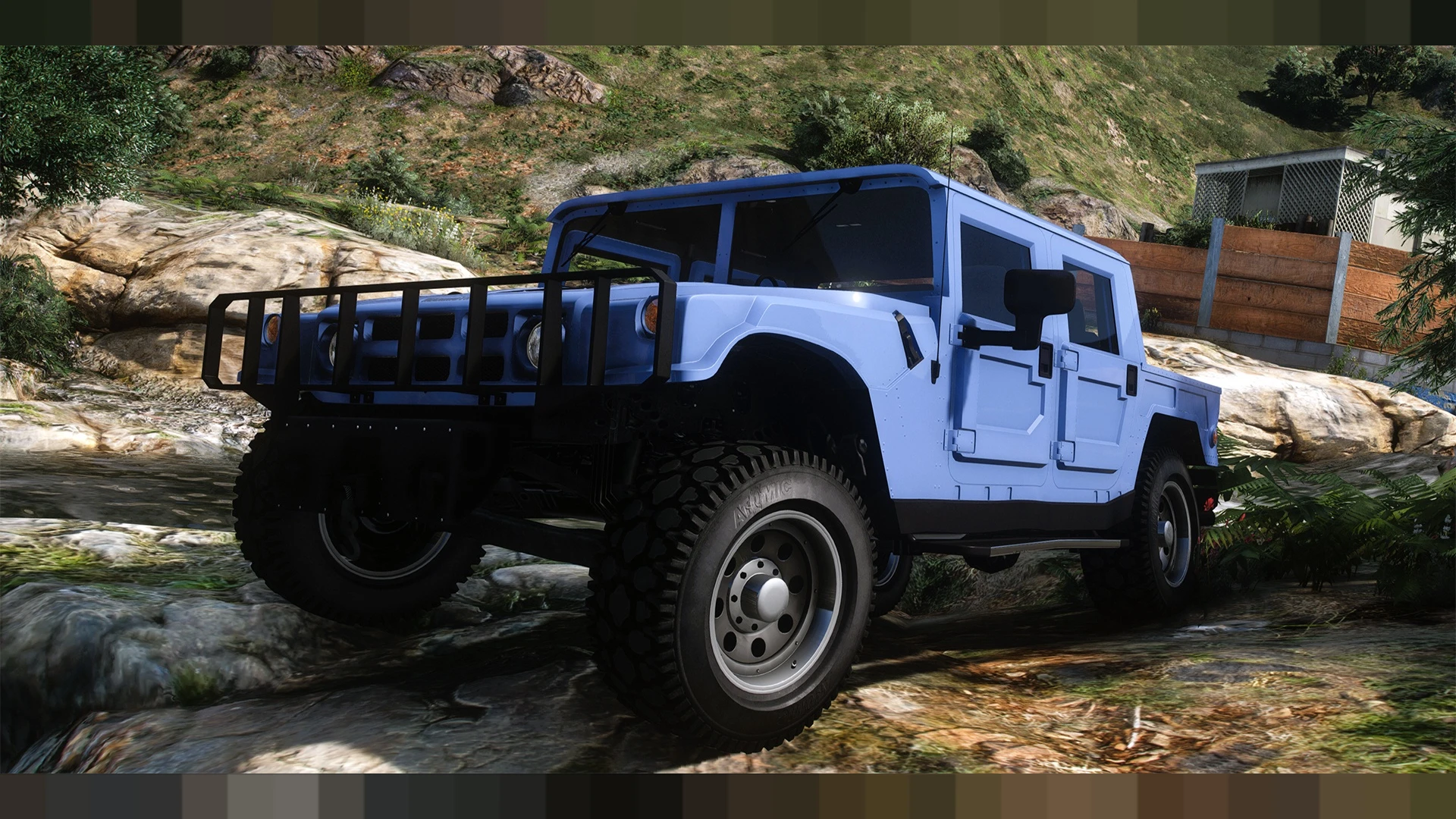 Civilian Patriot M1 lore-friendly SUV FiveM add-on