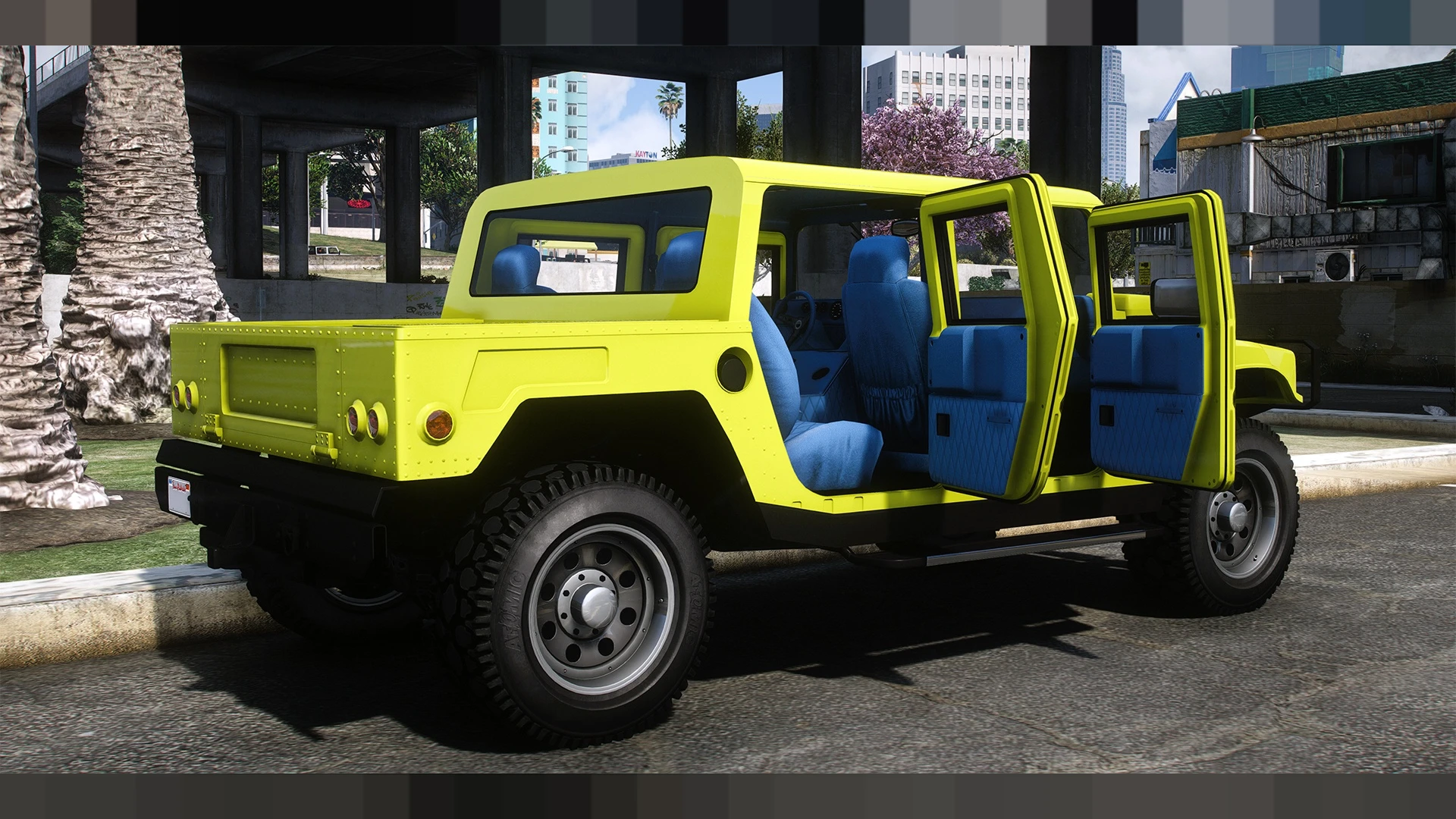 Civilian Patriot M1 lore-friendly SUV FiveM add-on — view 2