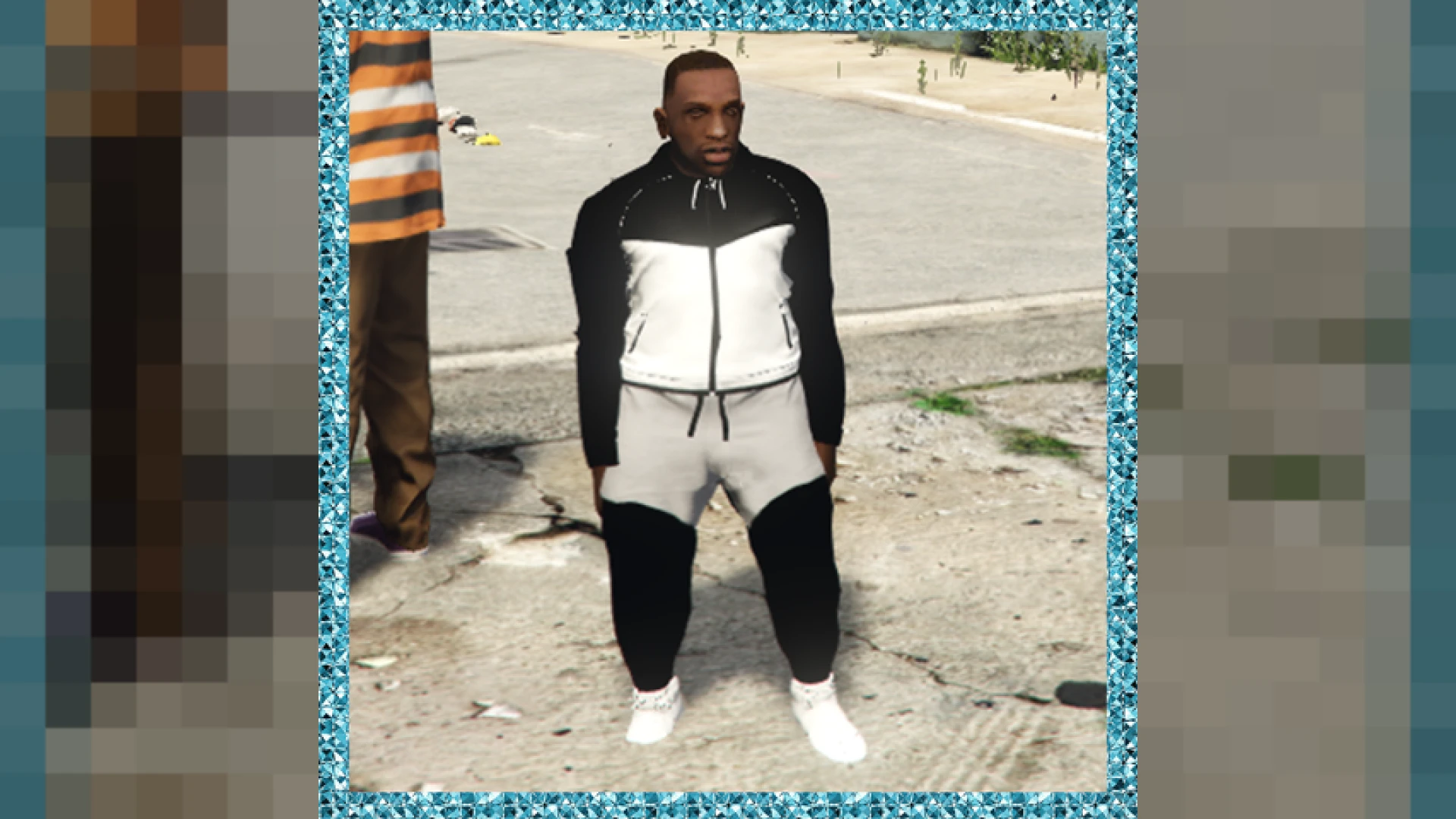 CJ Junior ped custom character model for FiveM