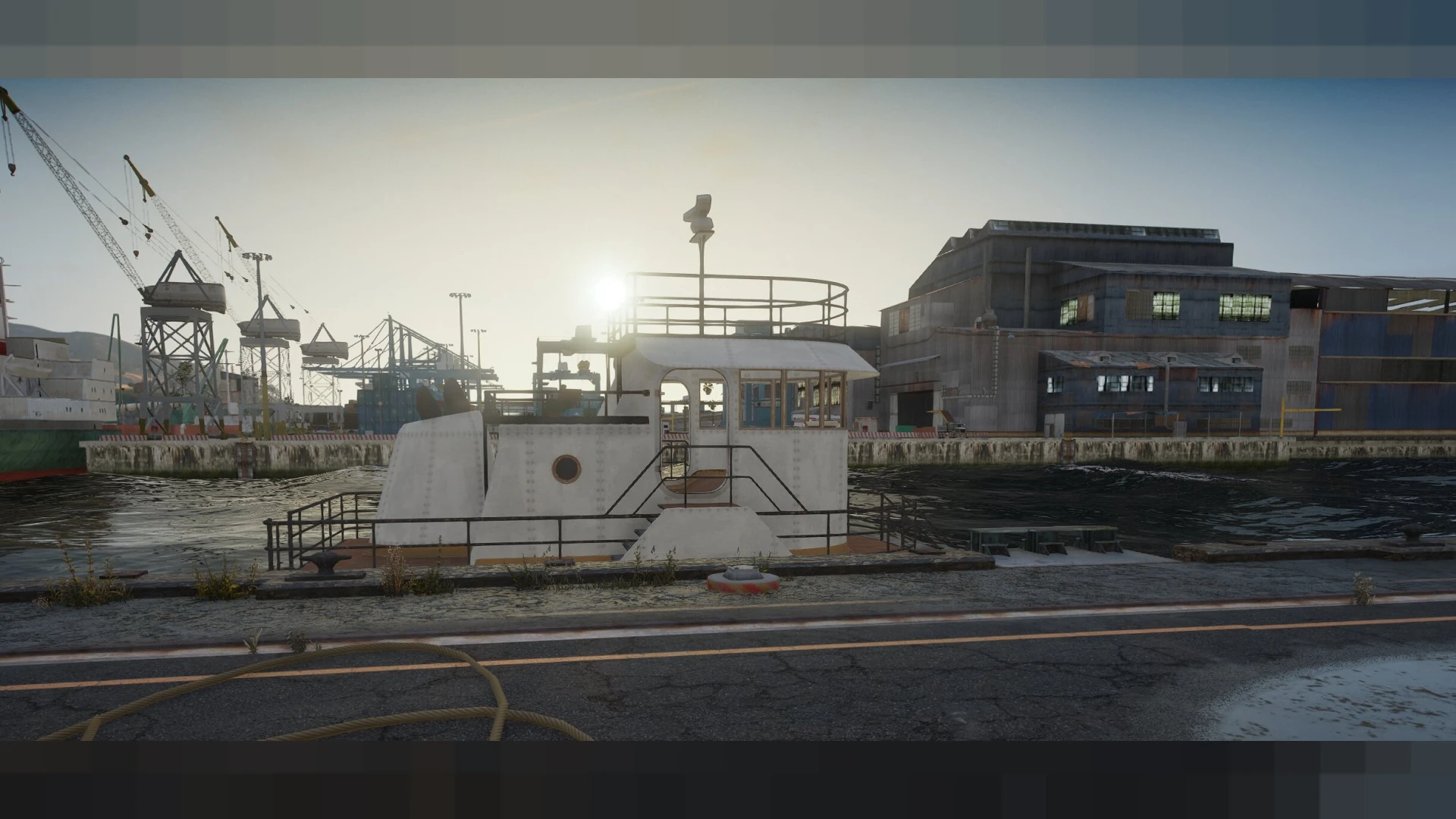 Coke tugboat mlo drug lab interior on a harbor vessel in FiveM — view 2