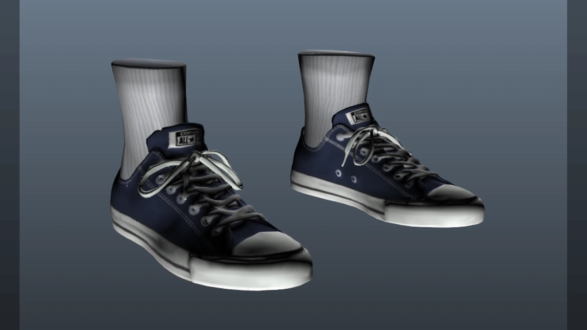 Converse All Star sneakers on MP male character in FiveM